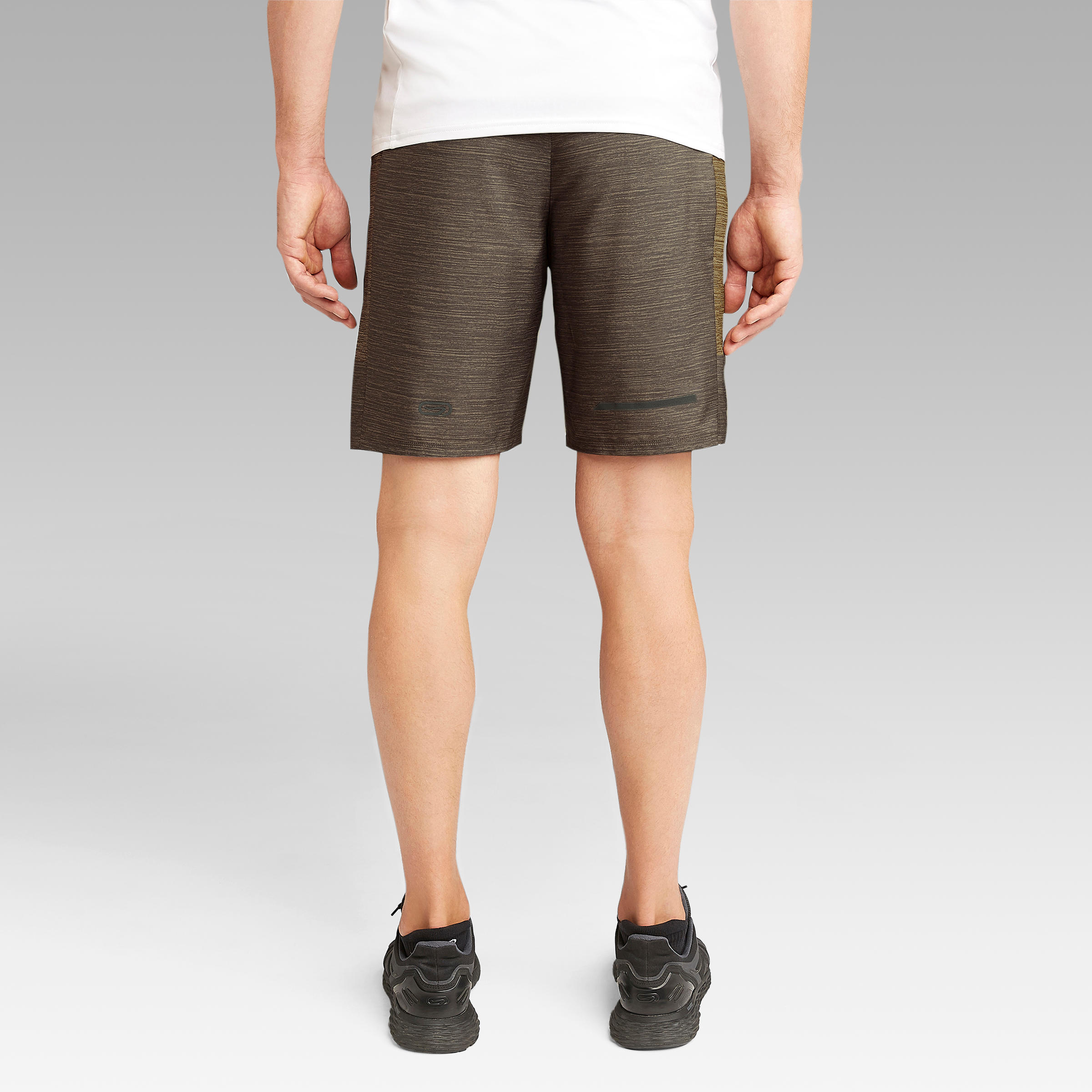 RUN DRY+ MEN'S RUNNING SHORTS - BROWN 5/13