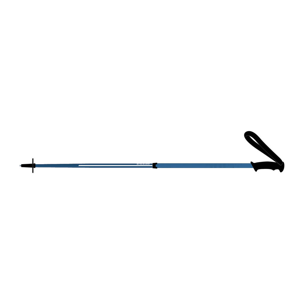 Plavi skijaški štapovi PUSH PIN