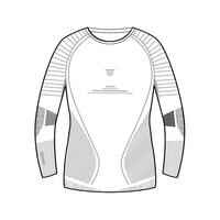 Women’s ski thermal base layer top 900 - white 