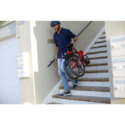 Bici pieghevole OXYLANE 120 rossa OXYLANE | DECATHLON