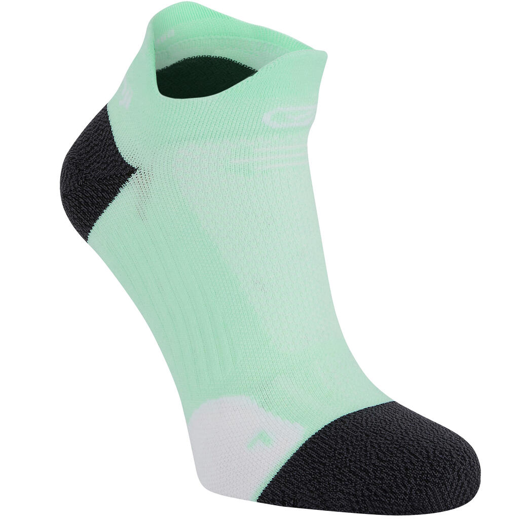Laufsocken Kiprun dünn invisible mintgrün