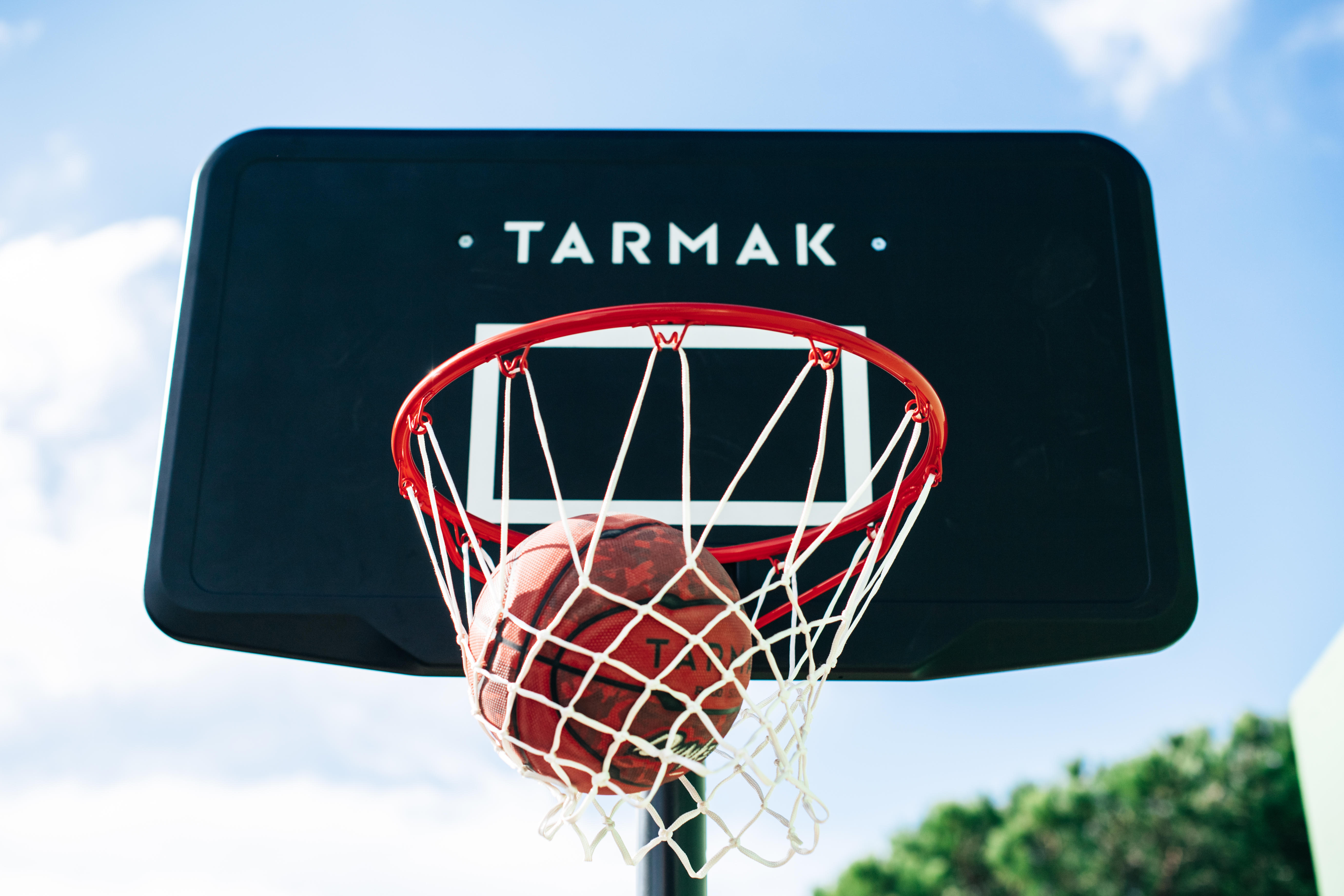 Basketball Hoop with Adjustable Stand - B 100 Black - TARMAK