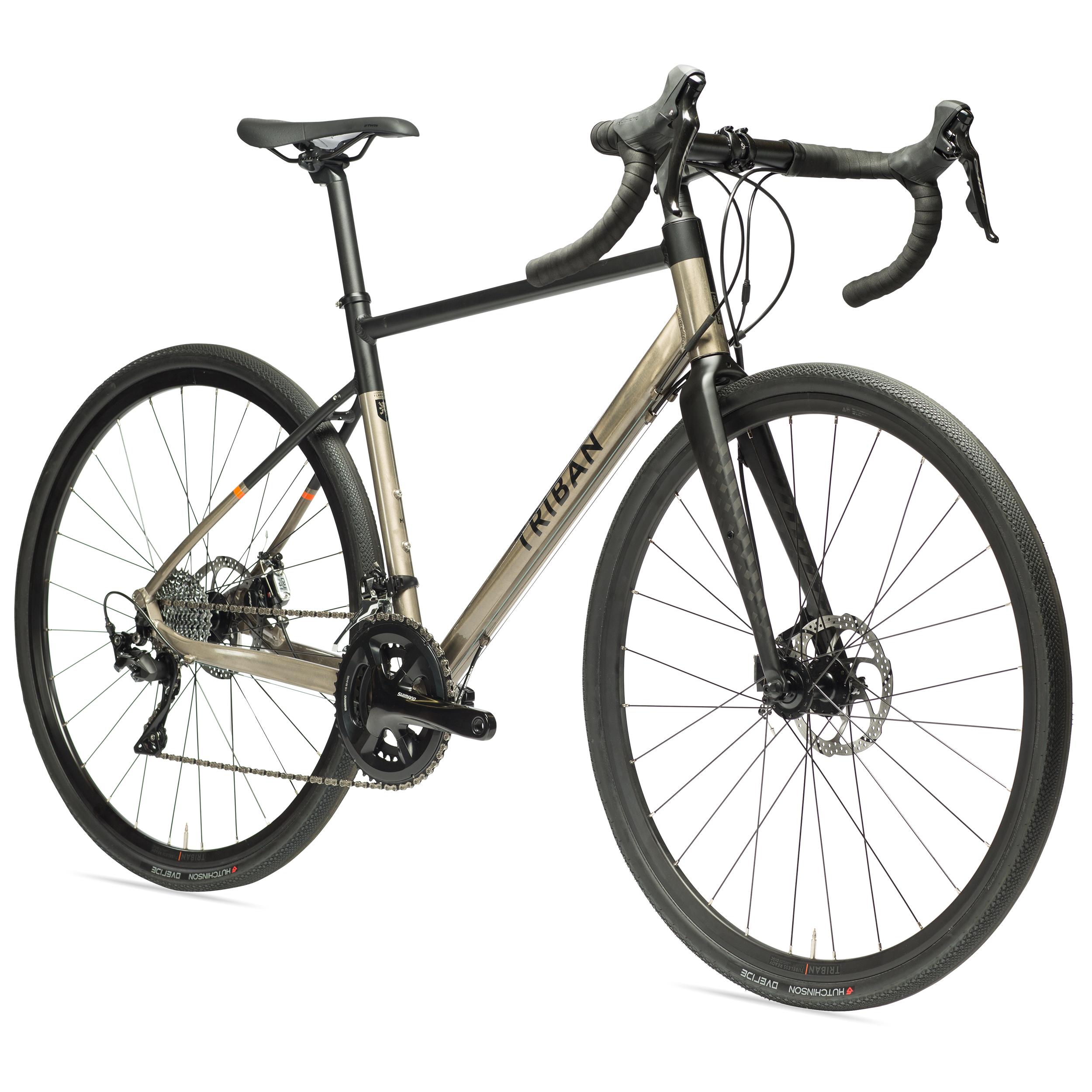 Vélo de gravelle homme Shimano 105 - RC 520 - TRIBAN