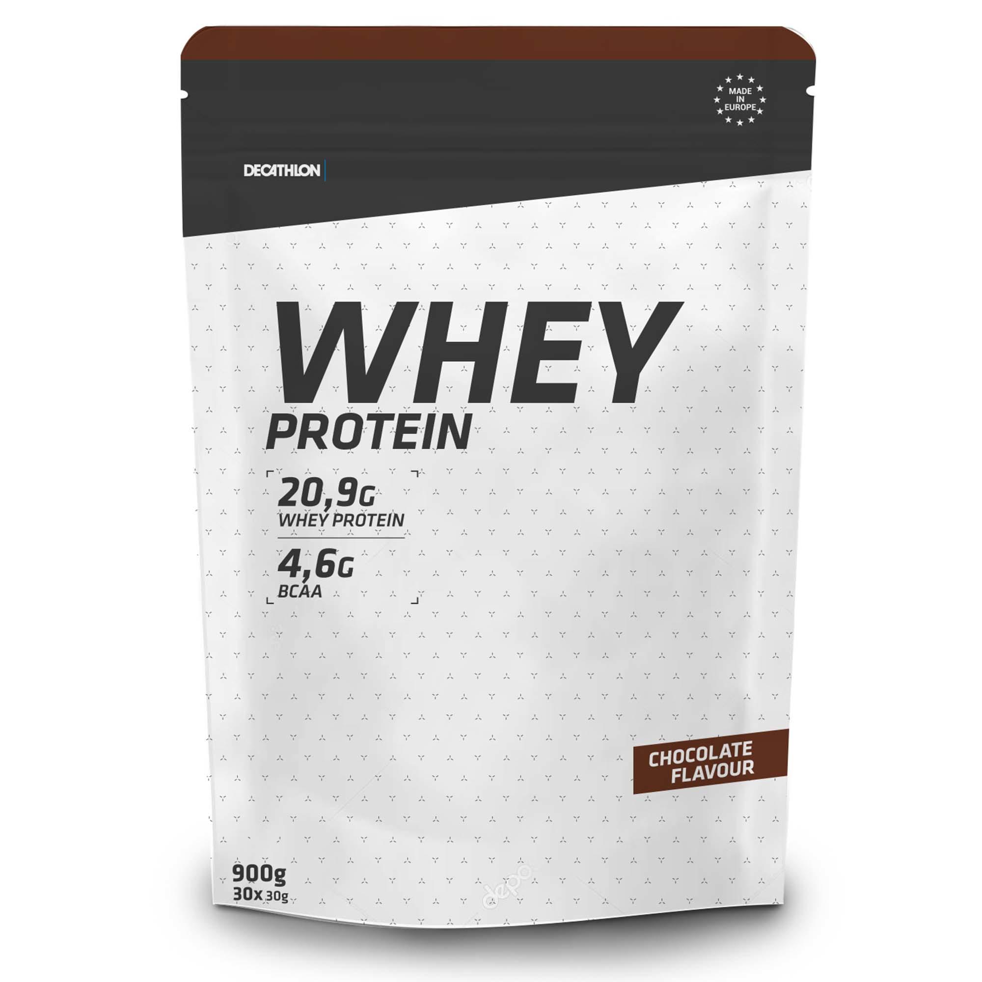 Whey Protein Chocolate 900 g | Domyos 