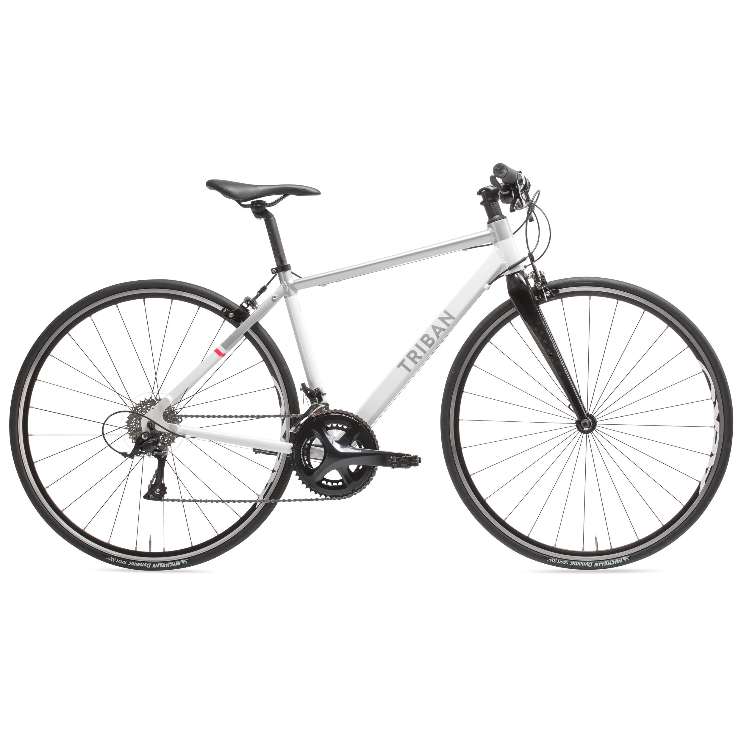 Triban Racefiets Wielrenfiets Dames Regular Flatbar triban kopen in de aanbieding