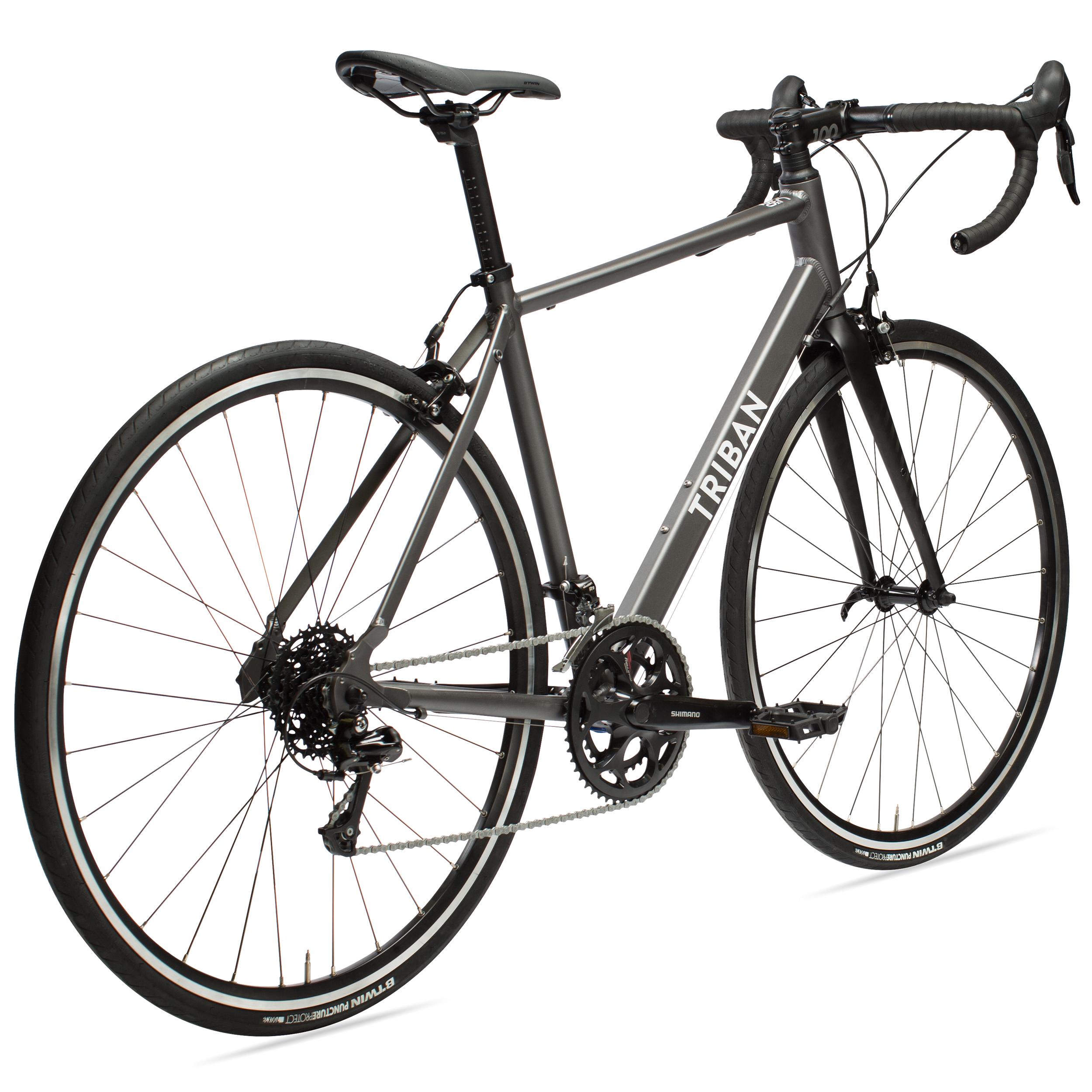 Road bike Triban RC 120 - Grey 2/3