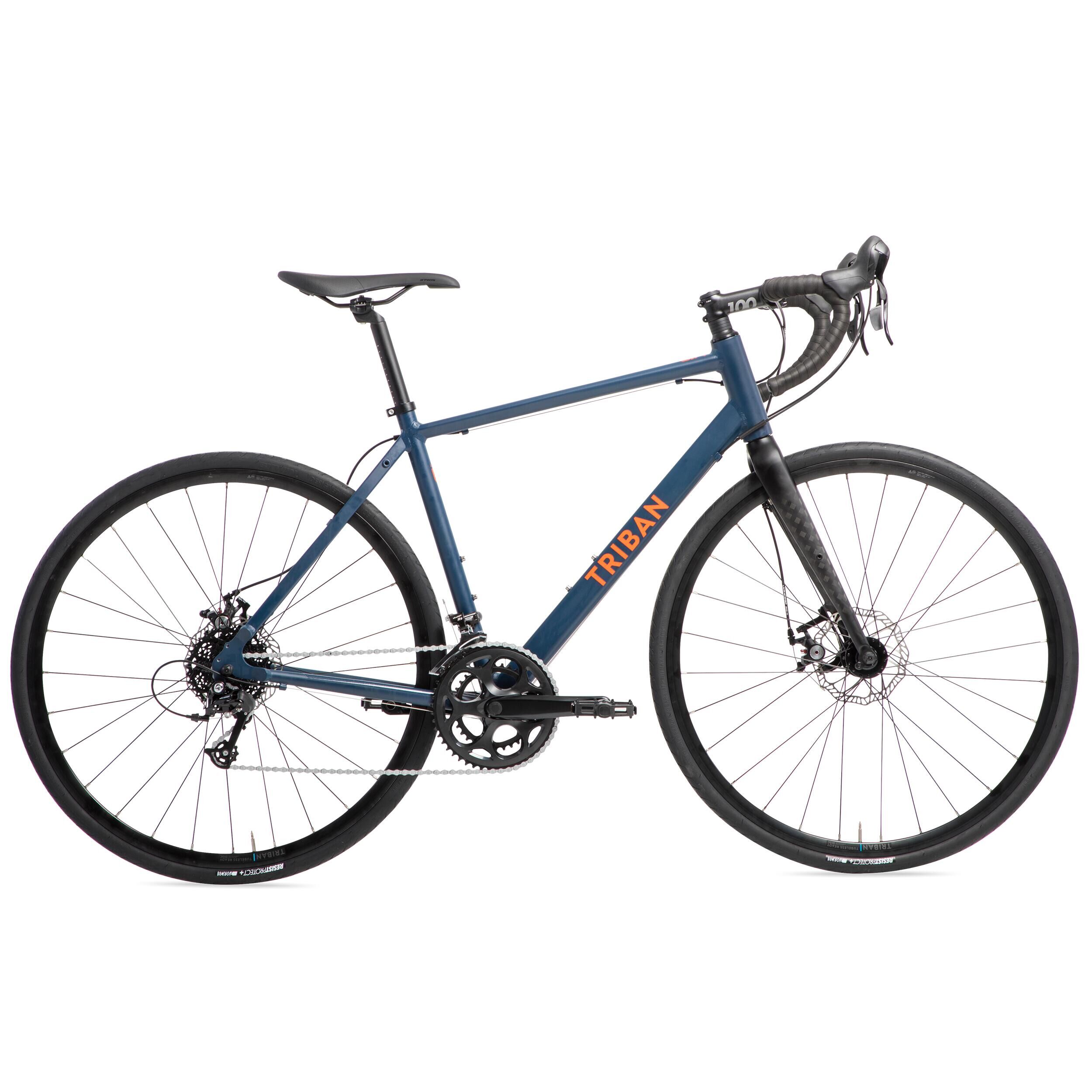 TRIBAN Road Bike Triban RC 120 Disc Brake - Blue