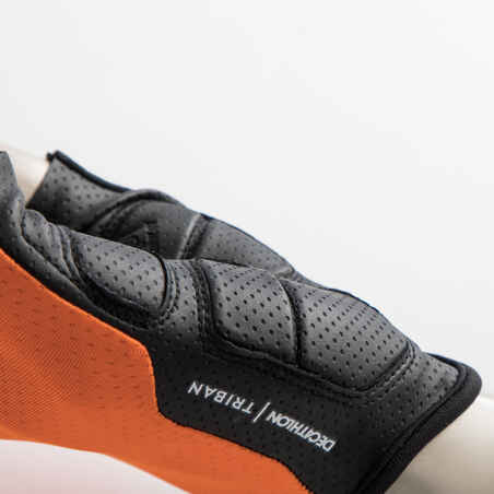 RoadCycling 900 Cycling Gloves - Neon Orange