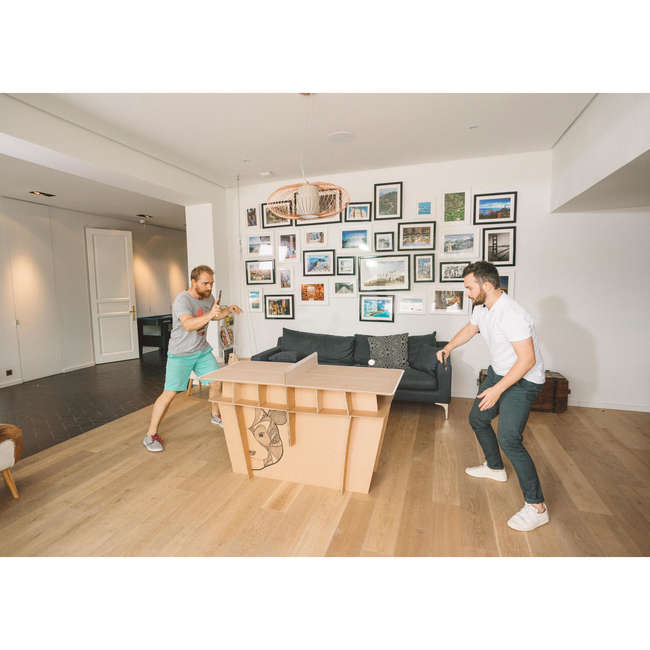 ROLLNET/MESAS PARA ESPAÇO REDUZIDO Ping Pong - MESA PING PONG PPT 100 SMALL PONGORI - Material de Ping Pong