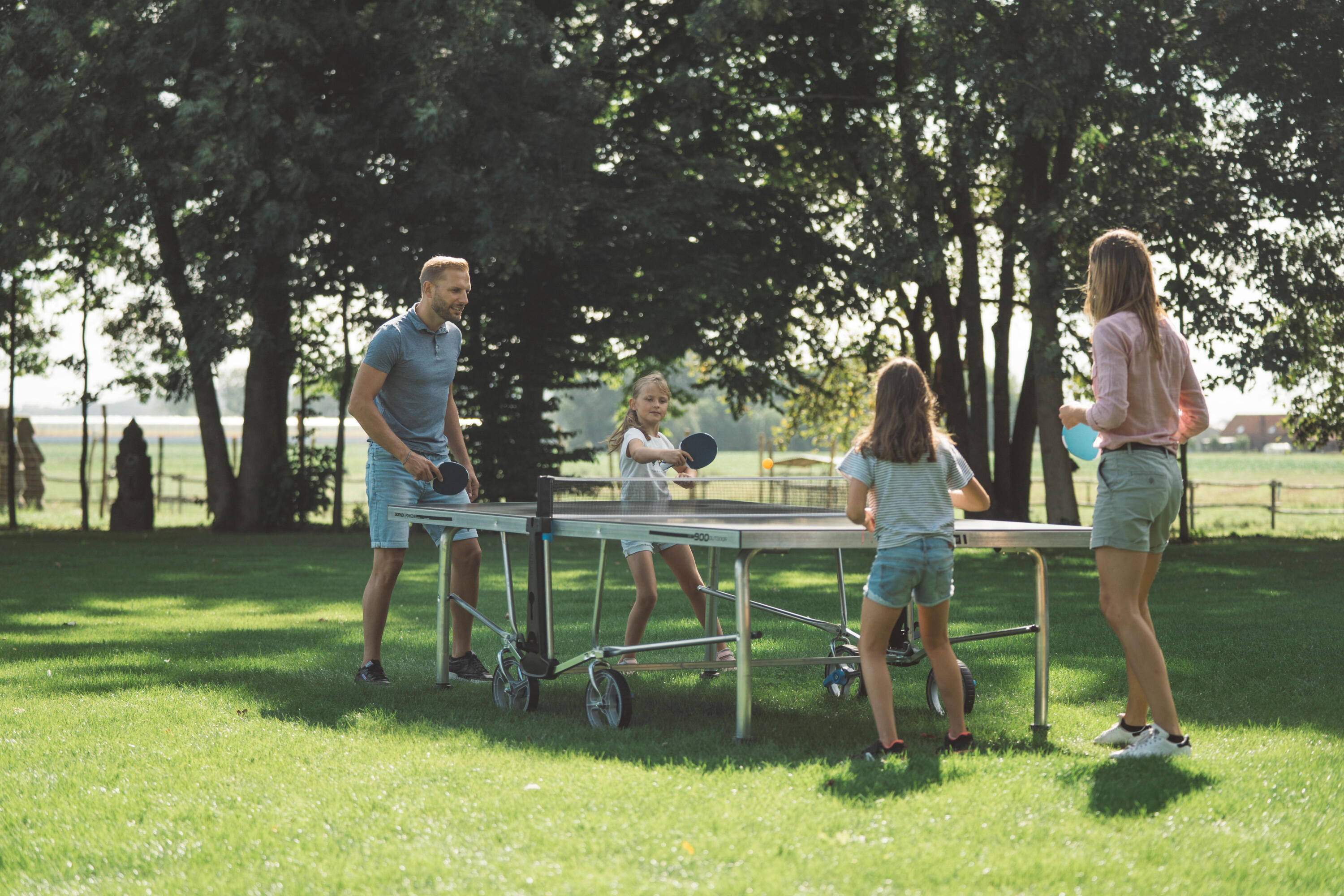 Outdoor Table Tennis Table PPT 900 - Grey 10/13