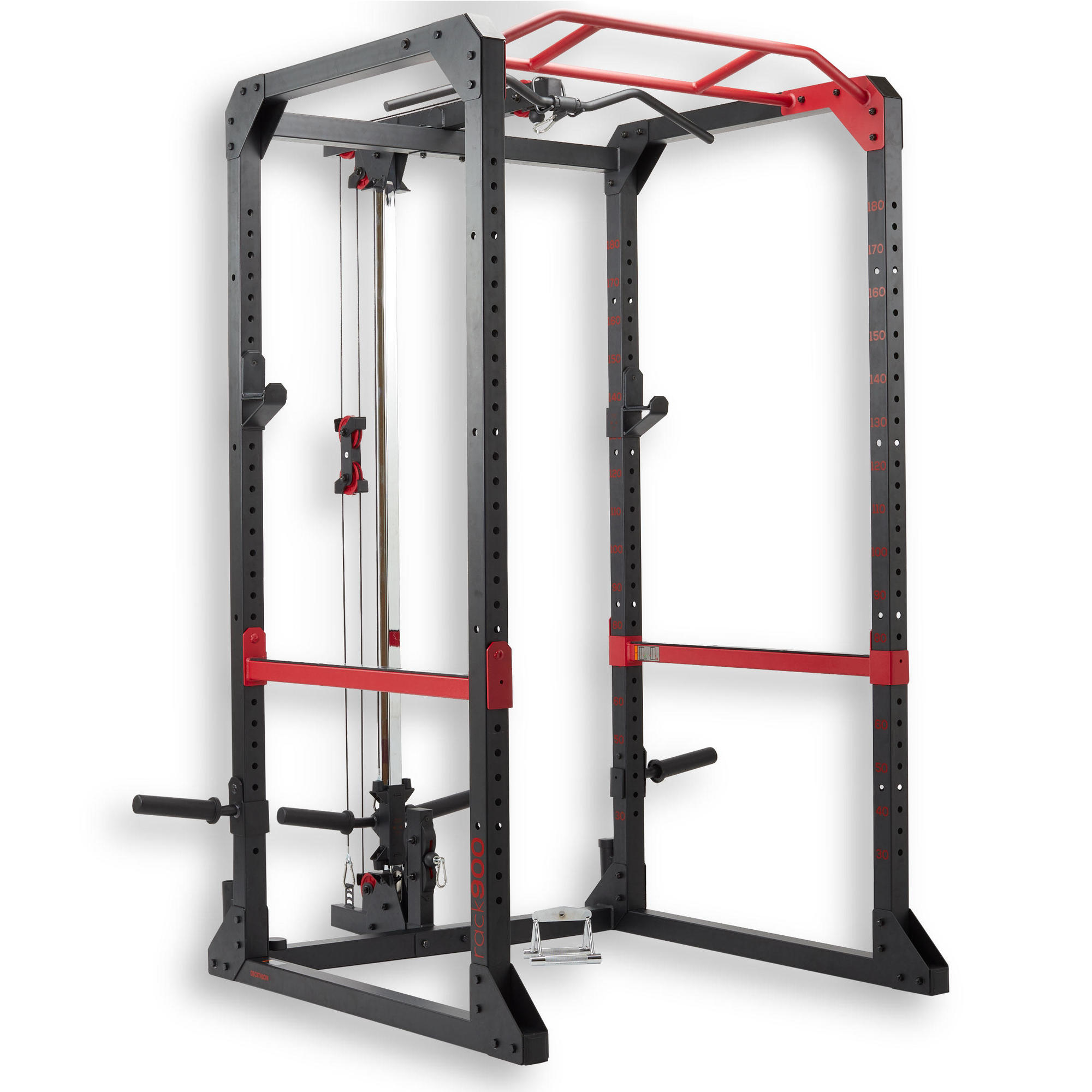 Rack De Musculation Traction Squat Developpe Couche Tirage Dos Domyos By Decathlon