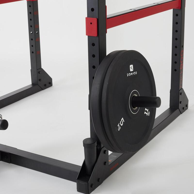 Power rack voor krachttraining optrekken / squats / bankdrukken / trekoefeningen