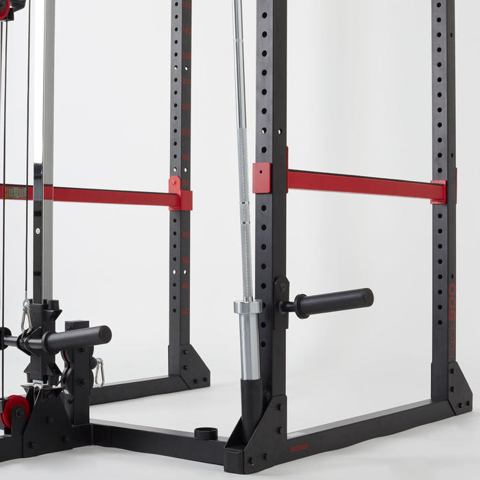Kraftstation Rack 900 Hantelstangenablage Klimmzug Squat