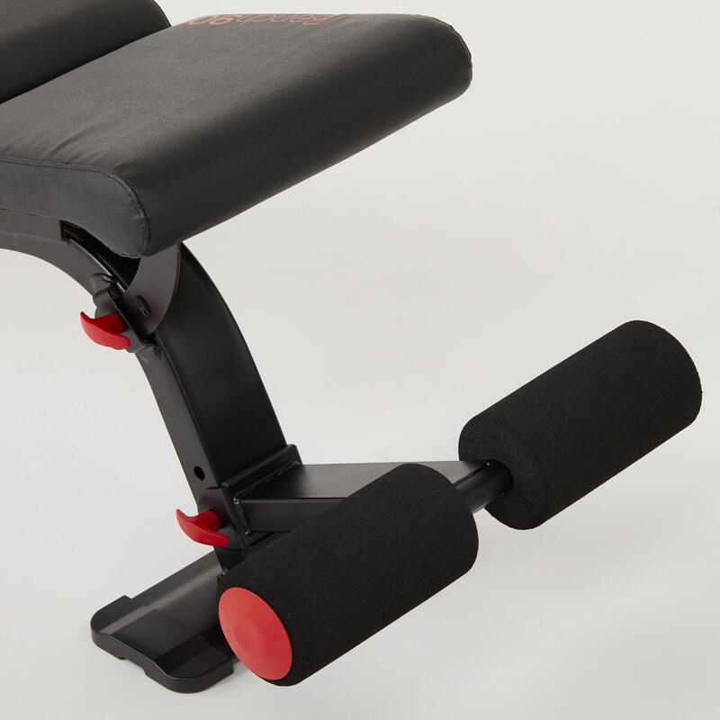 PRODUCTO OCASIÓN: Banco musculación reforzado inclinable/reclinable