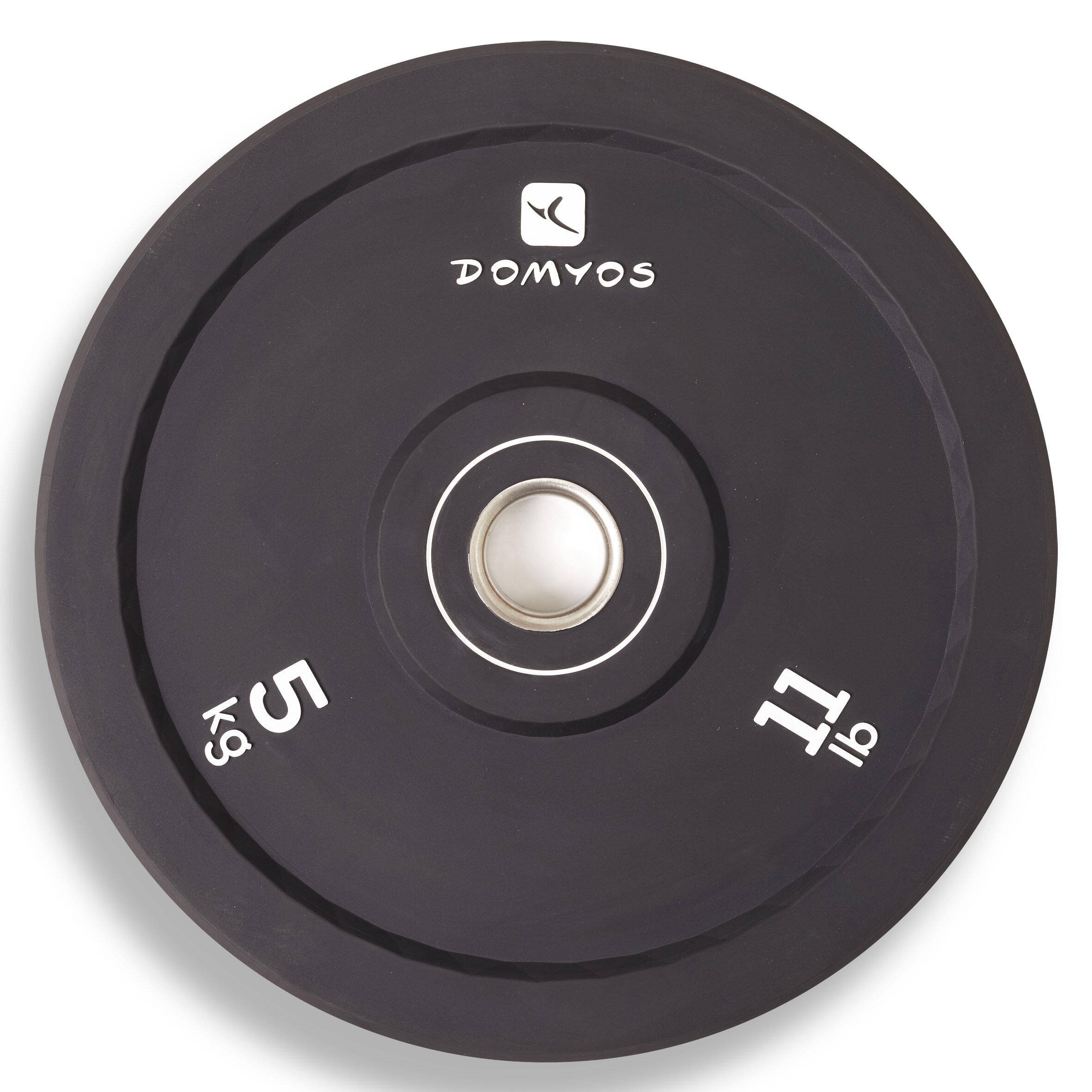 Weightlifting 5 kg 50 mm Inner Diameter Bumper Disc -  4