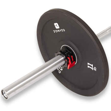 Weightlifting Bumper Disc 5 kg - Inner Diameter 50 mm