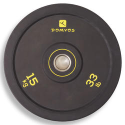 DOMYOS Ağırlık Plakası / Disk - 15 kg