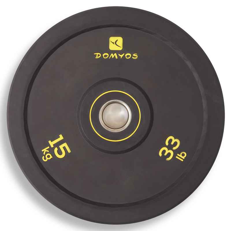 Hantelscheibe Bumper 15 kg Innendurchmesser 50 mm