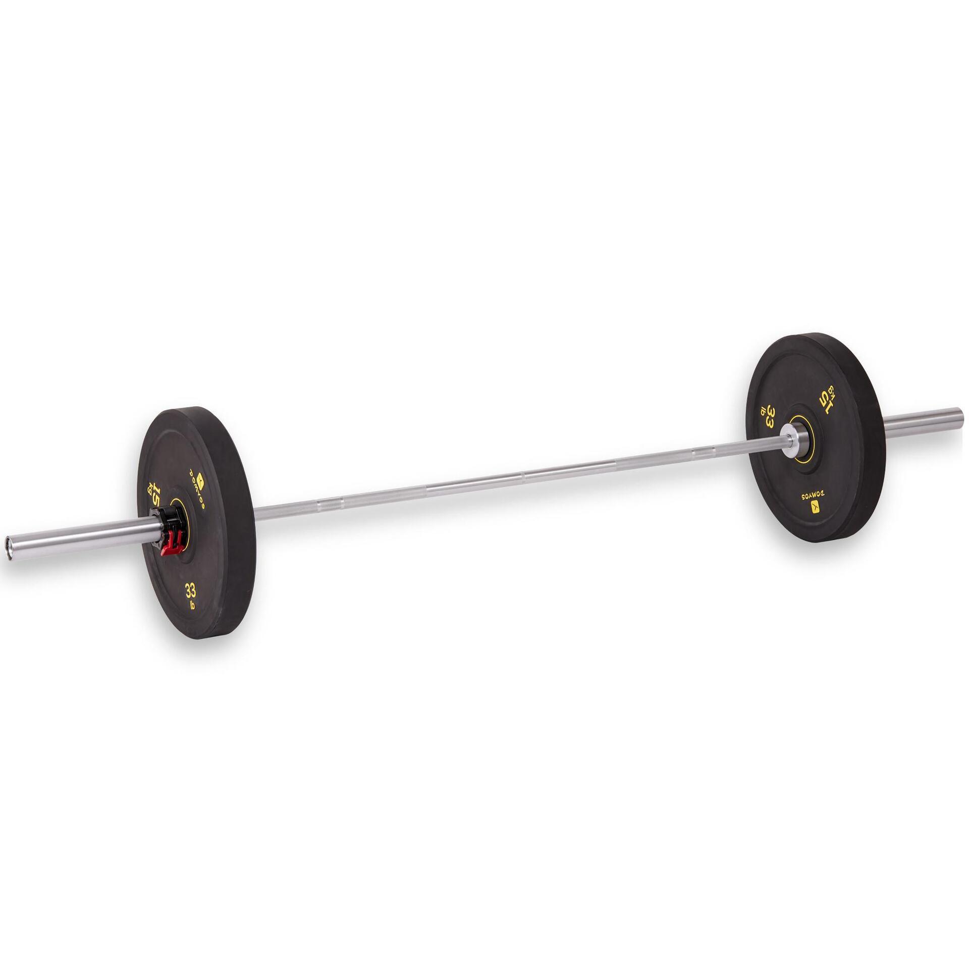 Barre d'haltérophilie de 15 kg, manchon de diamètre 50 mm, prise de main 25 mm - Fitness et musculation - Musculation, Cross Training - CORENGTH-