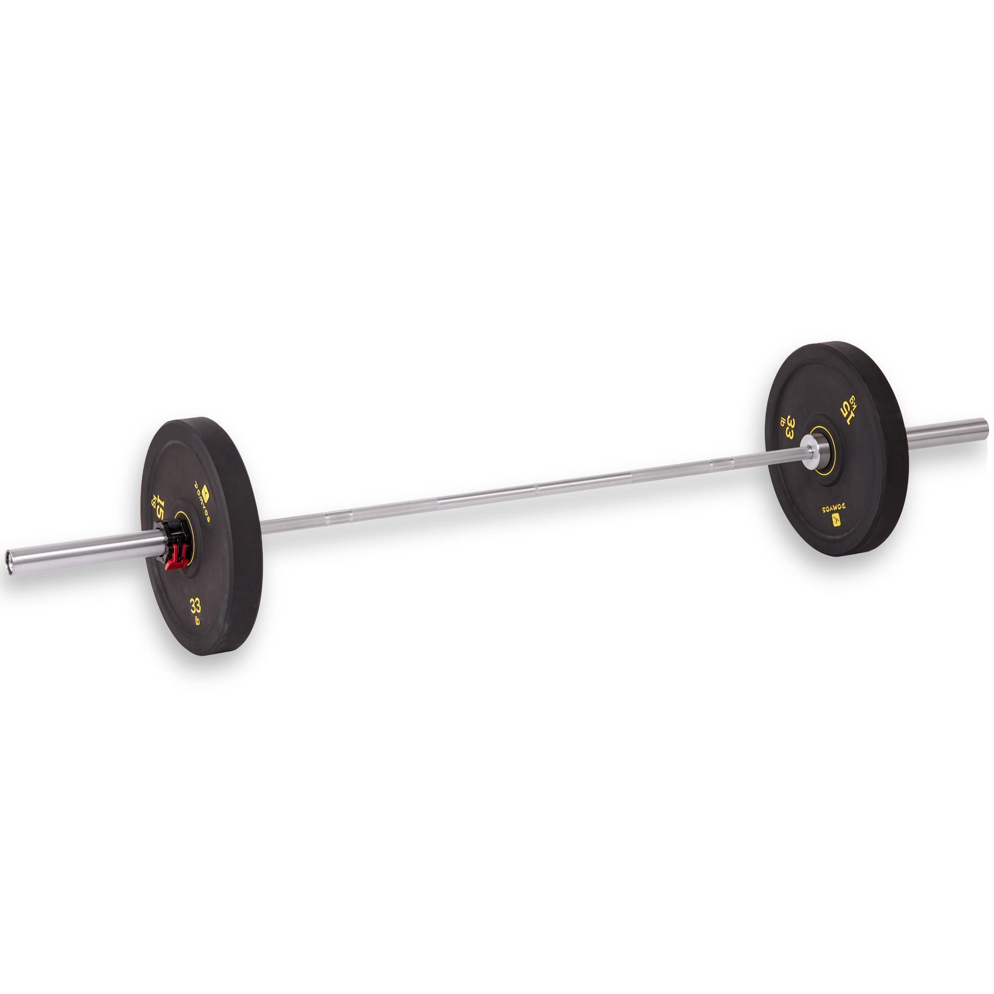 Weightlifting Bar 15 kg - 50 mm Diameter Sleeve - 25 mm grip 5/5