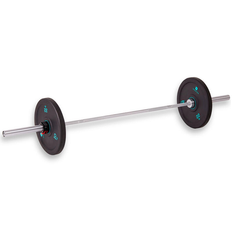 Weightlifting Bumper Disc Weight Plate 10 kg - Inner Diameter 50 mm