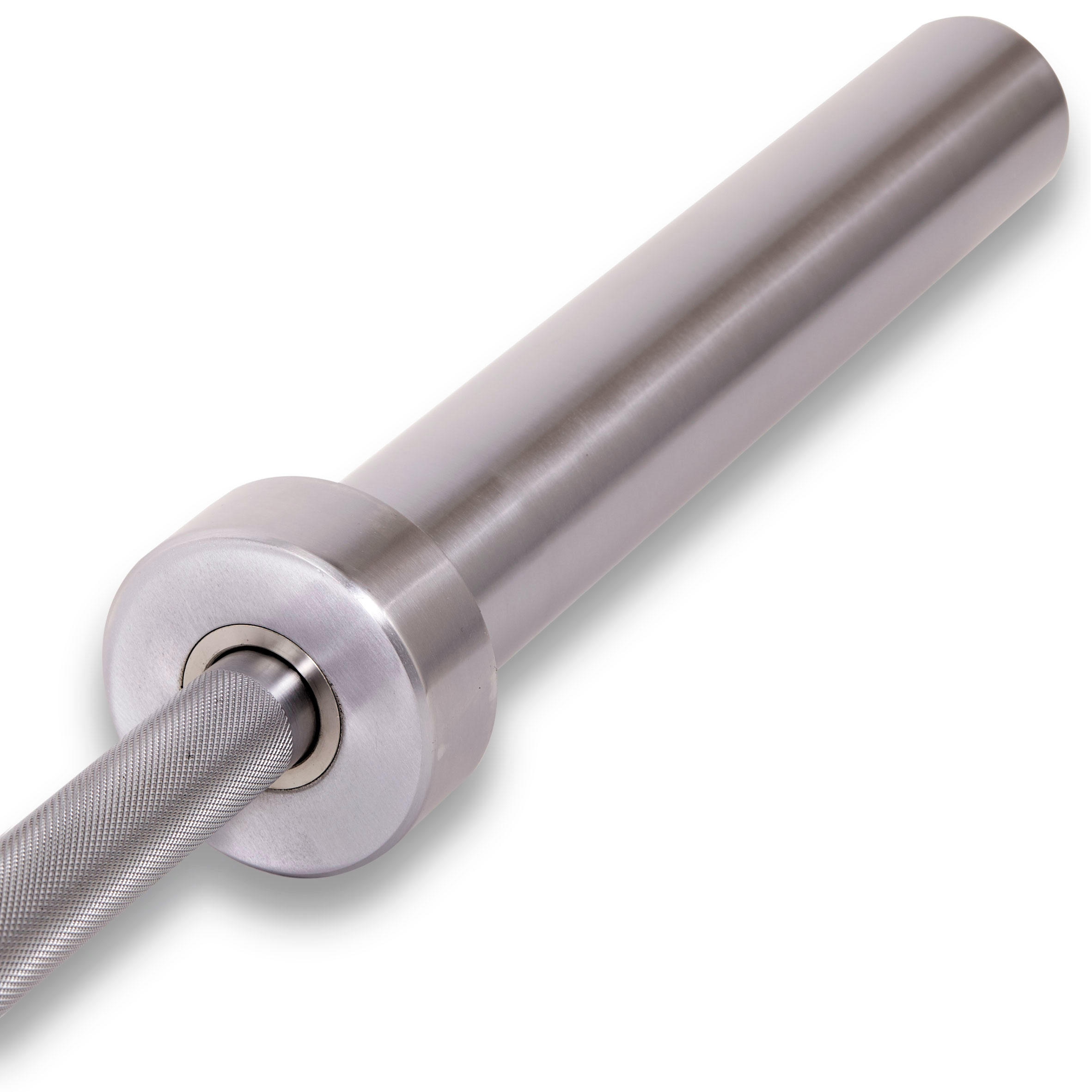 Barre Olympique Diamond Challenge - 220 Cm - Charge Max 450 Kg - Droppable - Gris