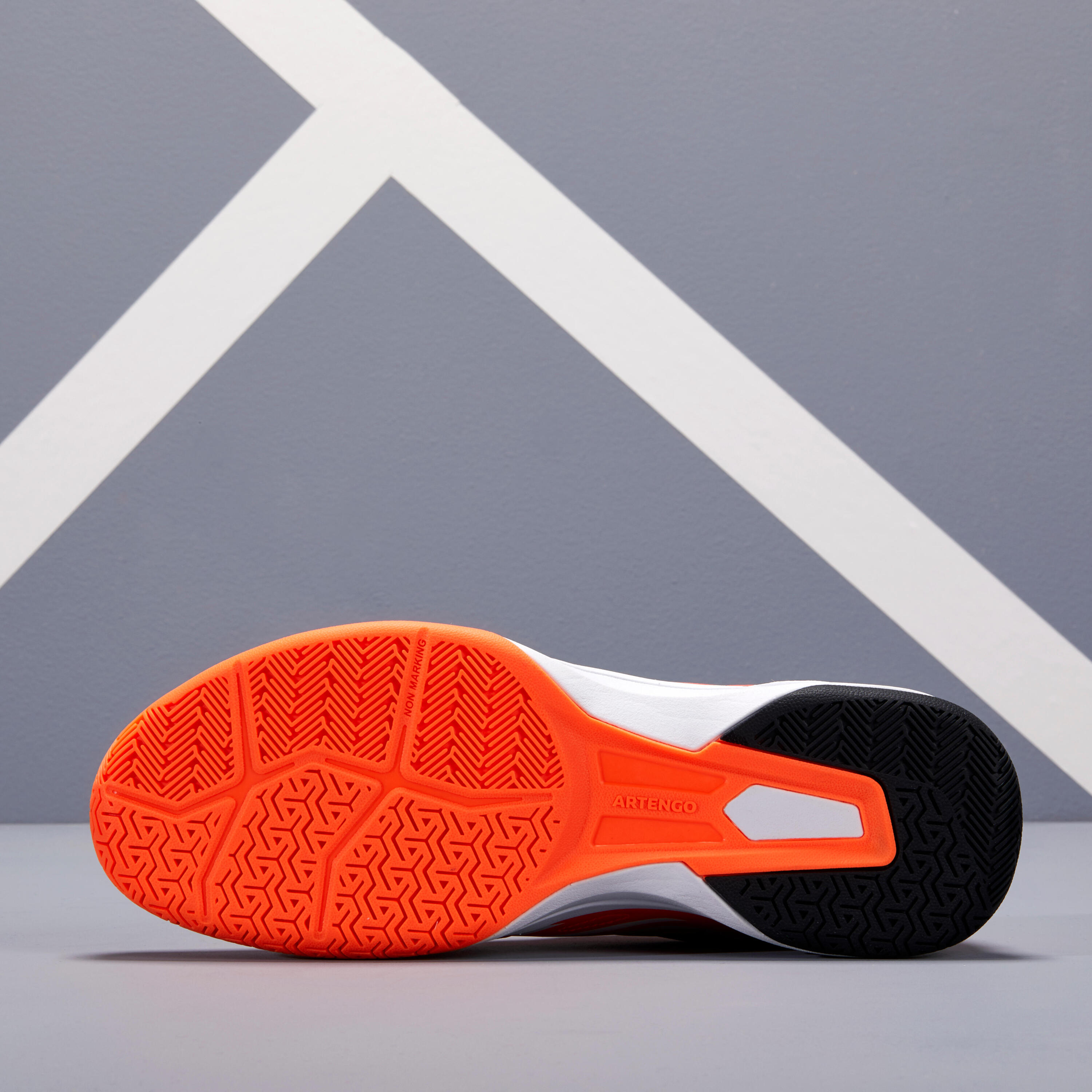 TS500 Multi-Court Tennis Shoes - Orange 4/9