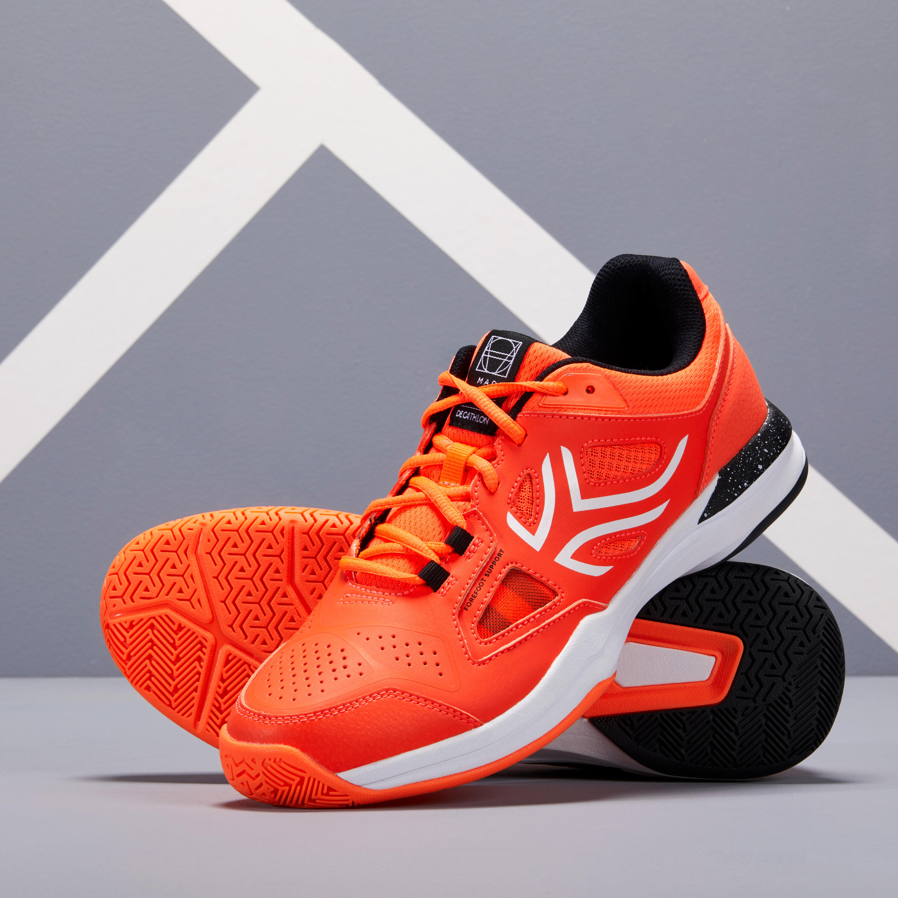 TS500 Multi-Court Tennis Shoes - Orange 5/9