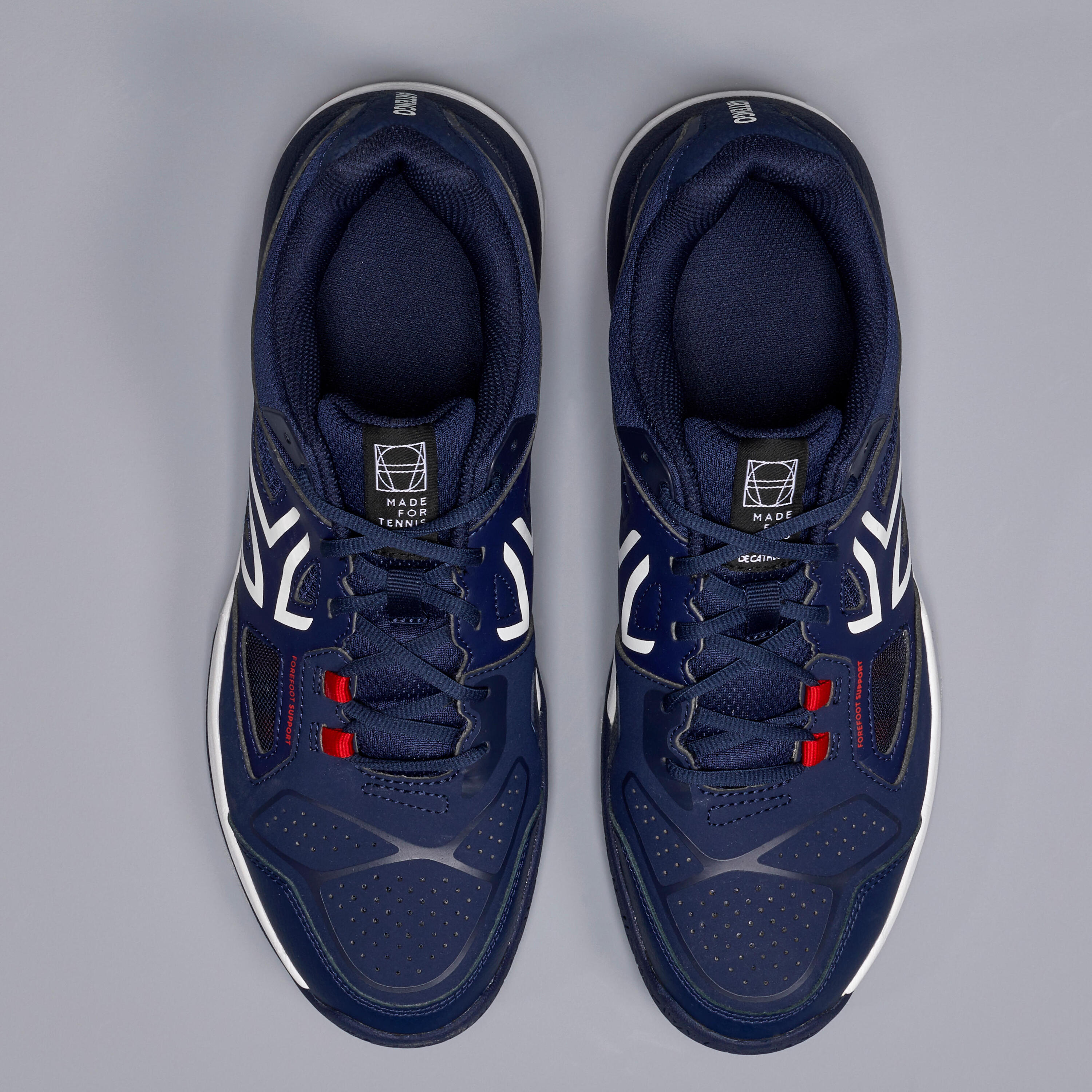 Men's Multi-Court Tennis Shoes TS500 - Navy 4/8