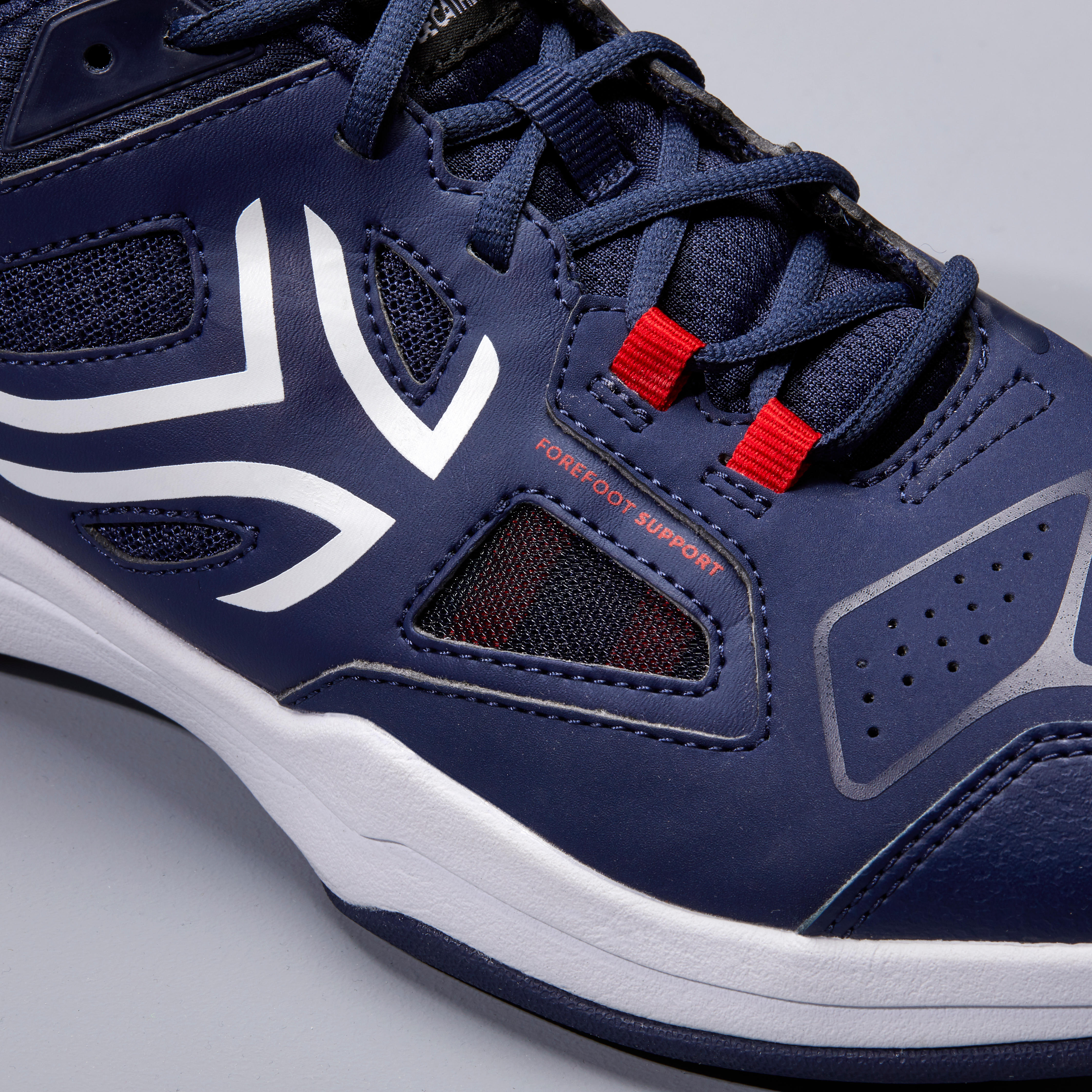 TS500 Multicourt Tennis Shoes - Navy - ARTENGO