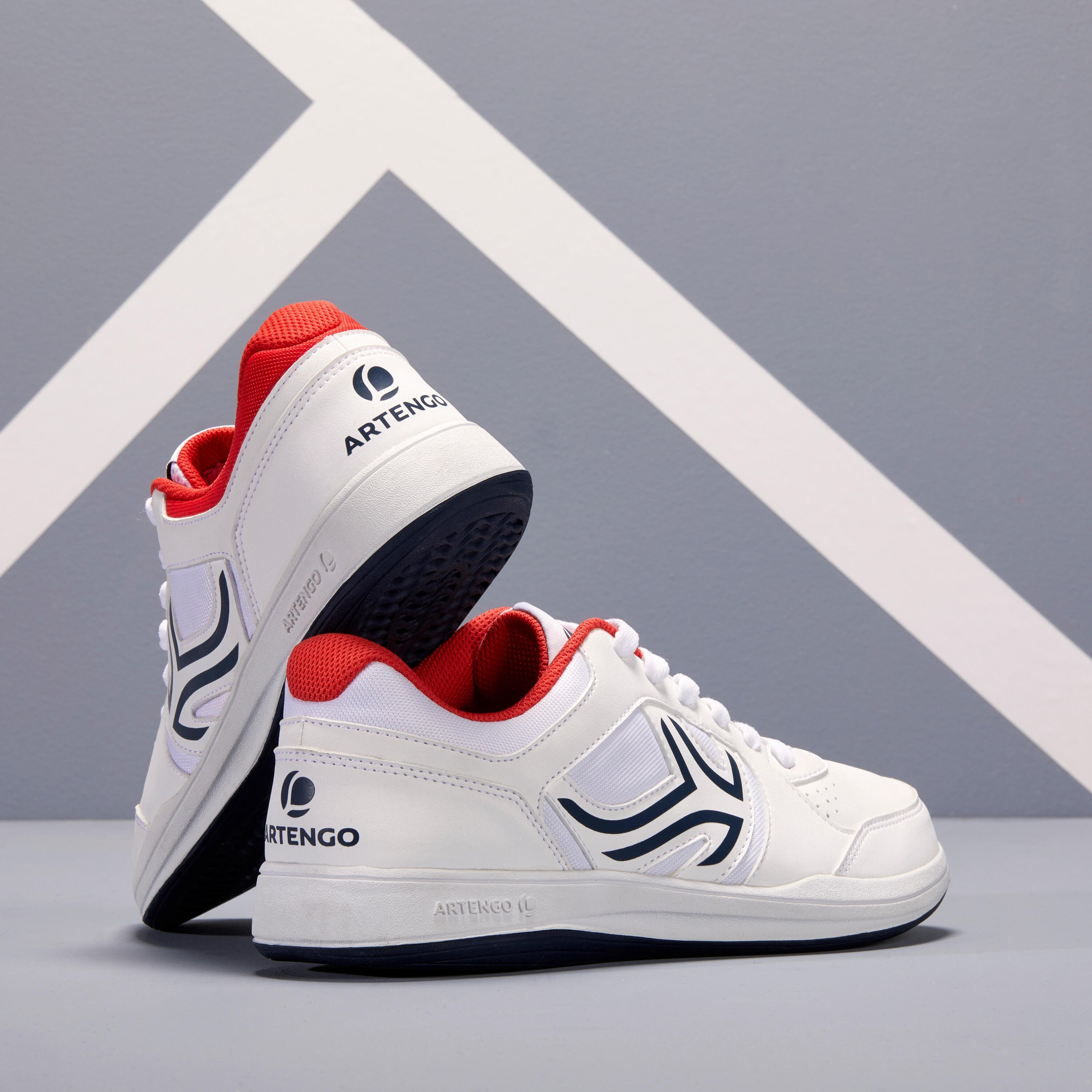 TS130 Multicourt Tennis Shoes - White 8/8