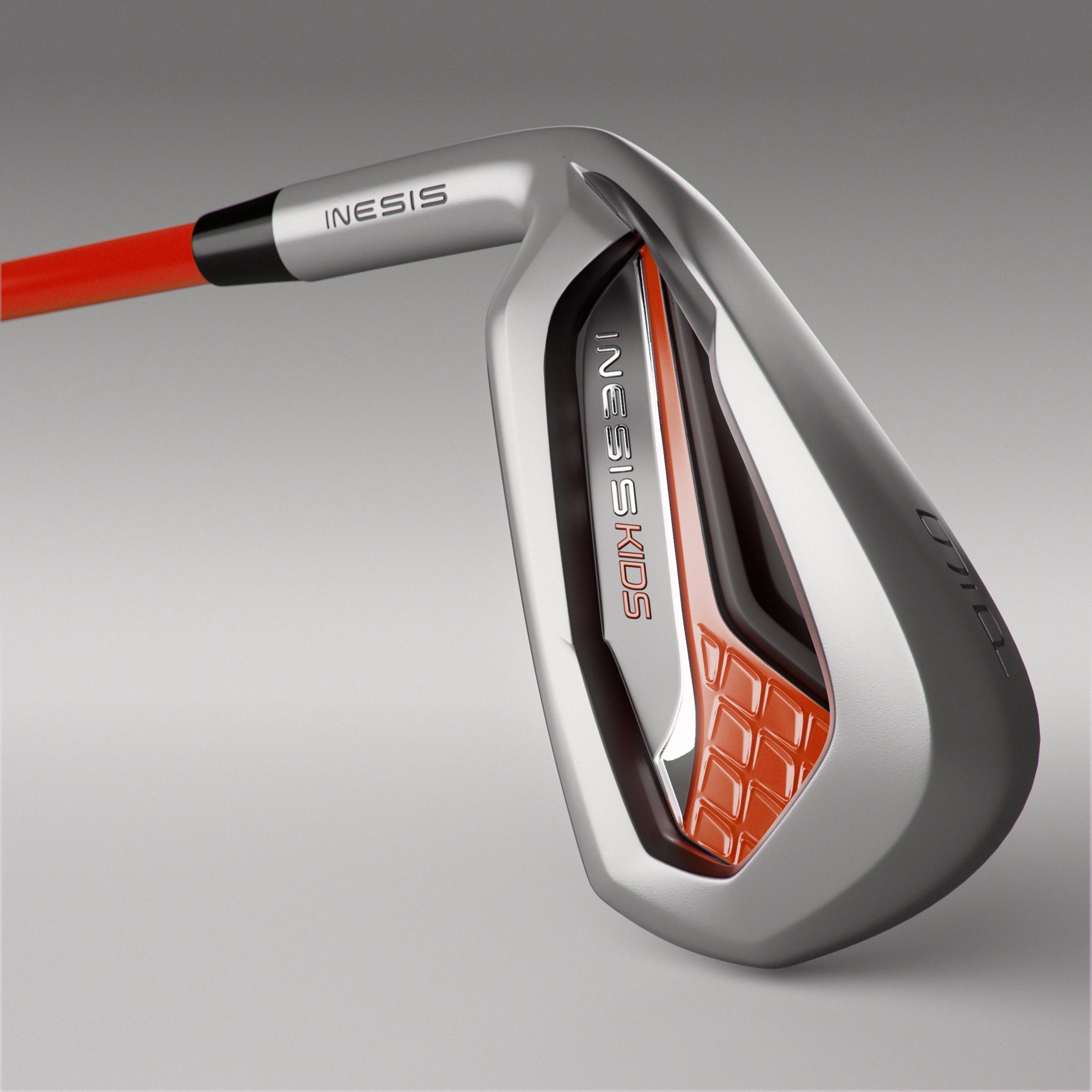 KIDS' GOLF 9-IRON/PW 8-10 YEARS LEFT HANDED - INESIS 7/9