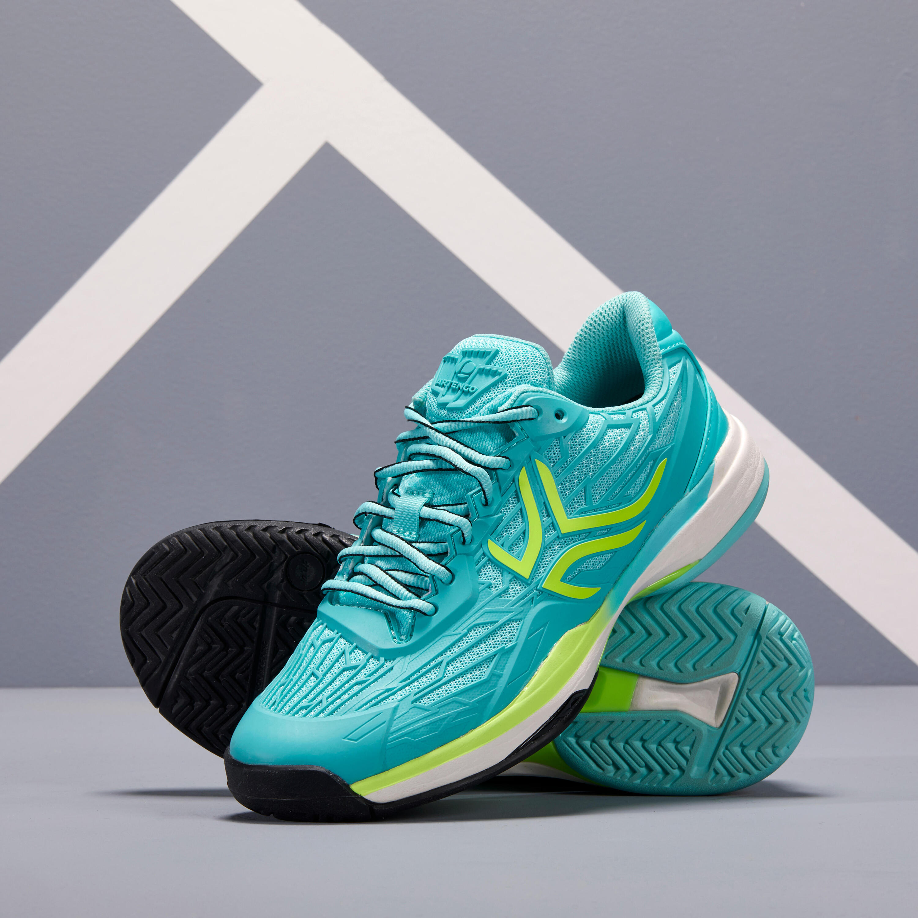 TS990 Women's Tennis Shoes - Turquoise 6/9