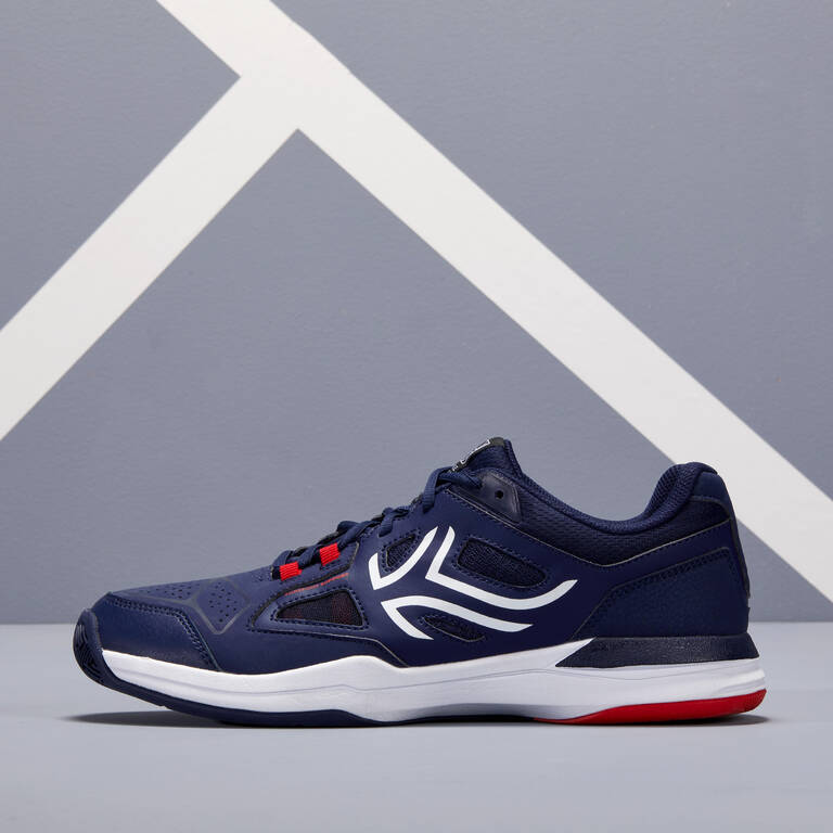 Sepatu Tenis Multicourt Pria TS500 - Biru Dongker