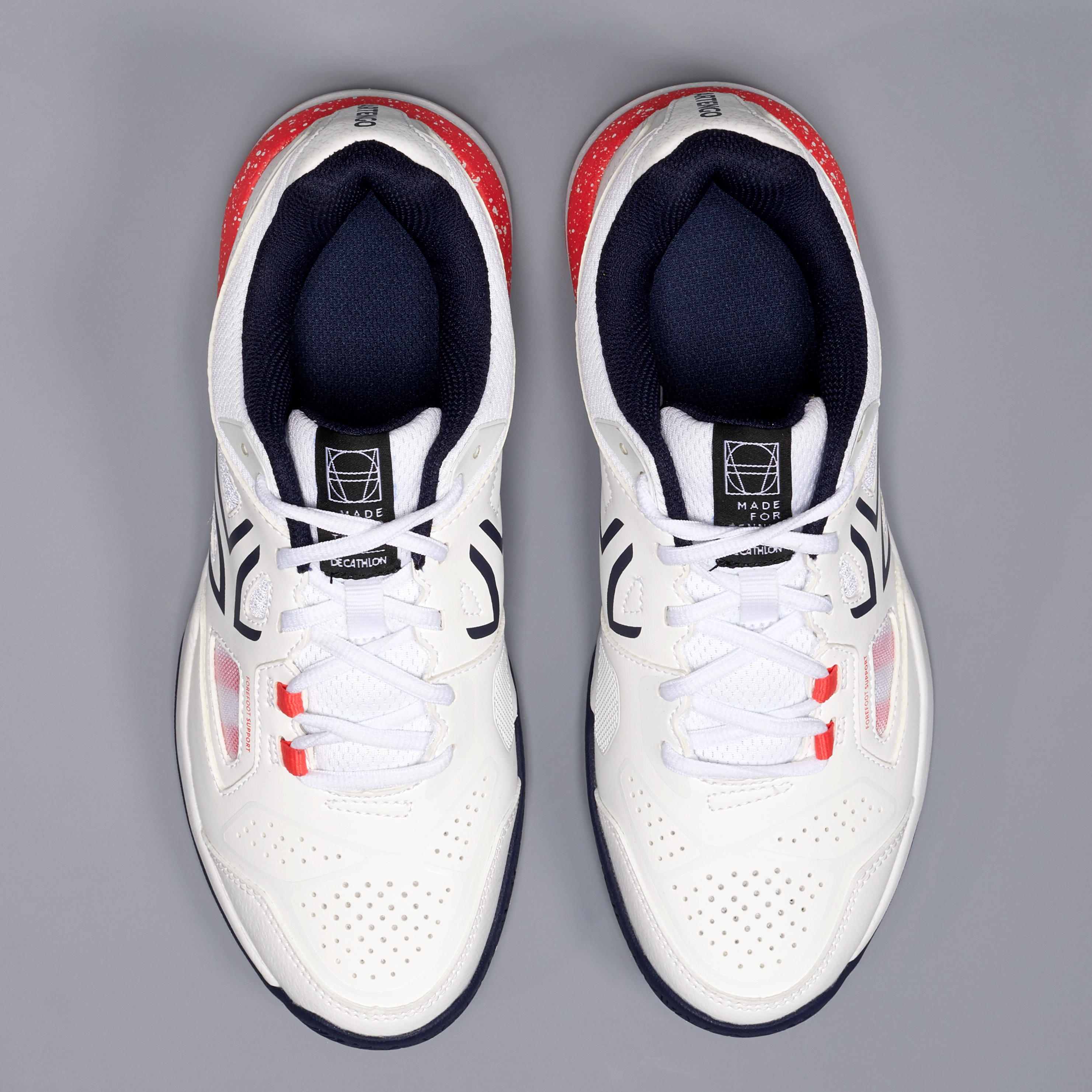 TS500 Women's Tennis Shoe - White - ARTENGO