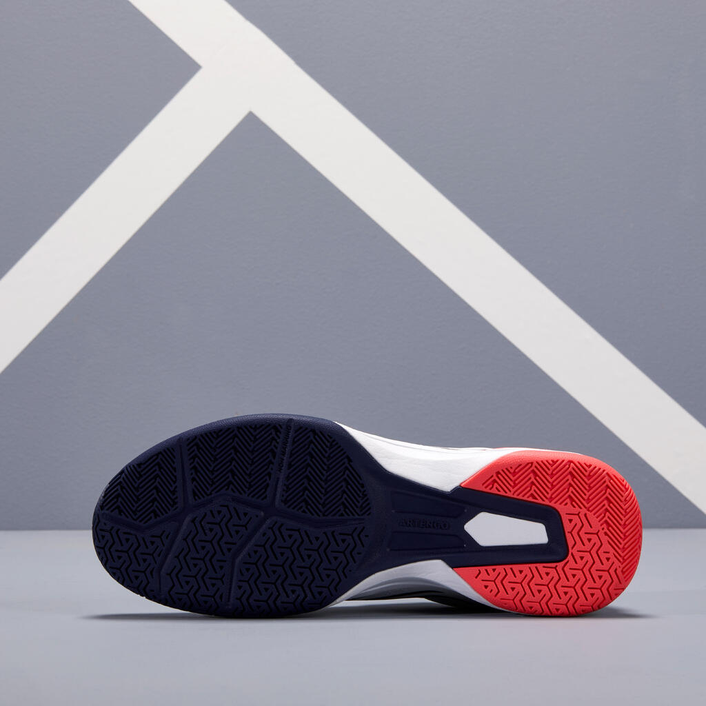 Tenisice za tenis ženske TS500 pamučne bijele