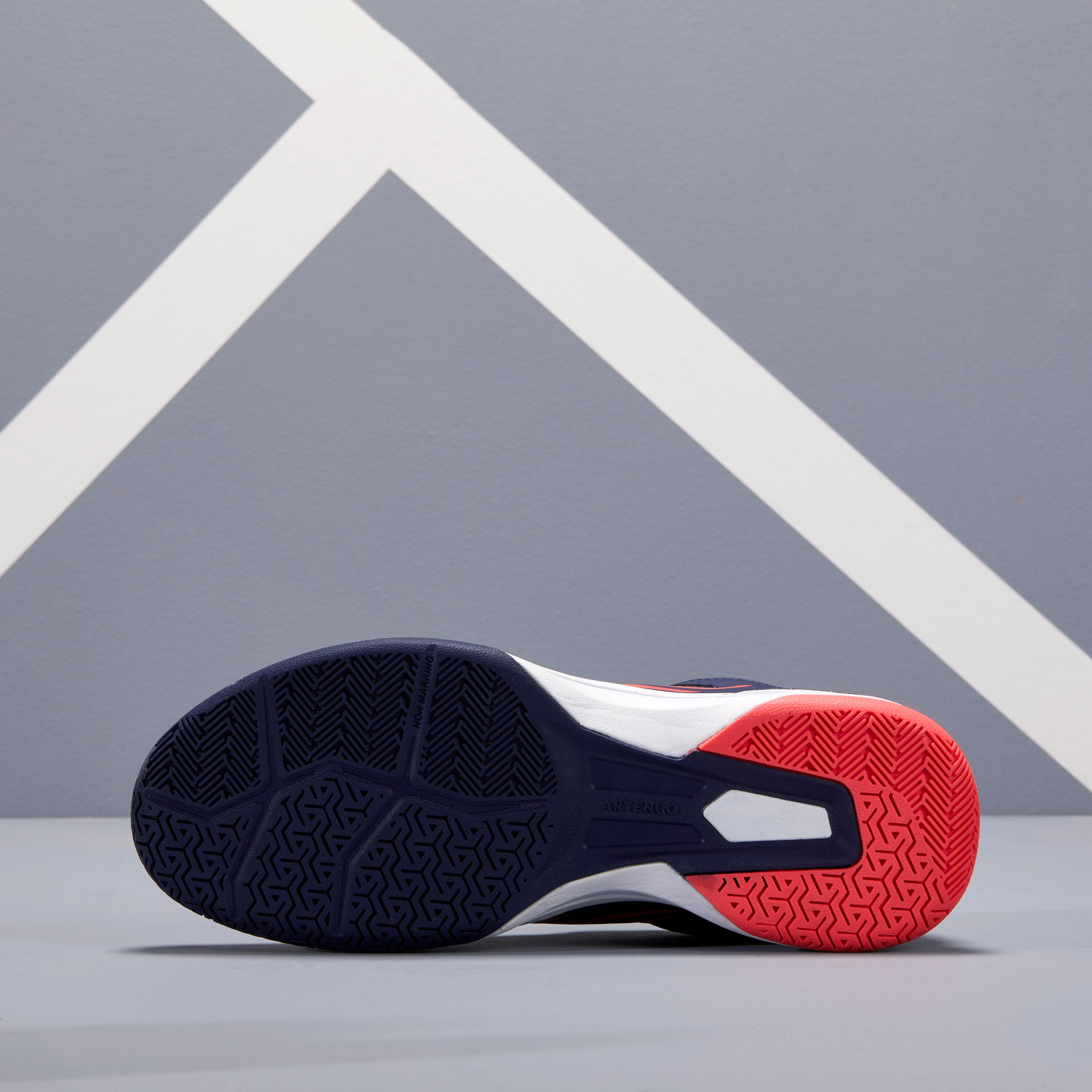 SABATILLES DE TENNIS DONA TS500 BLAU MARÍ 3/8