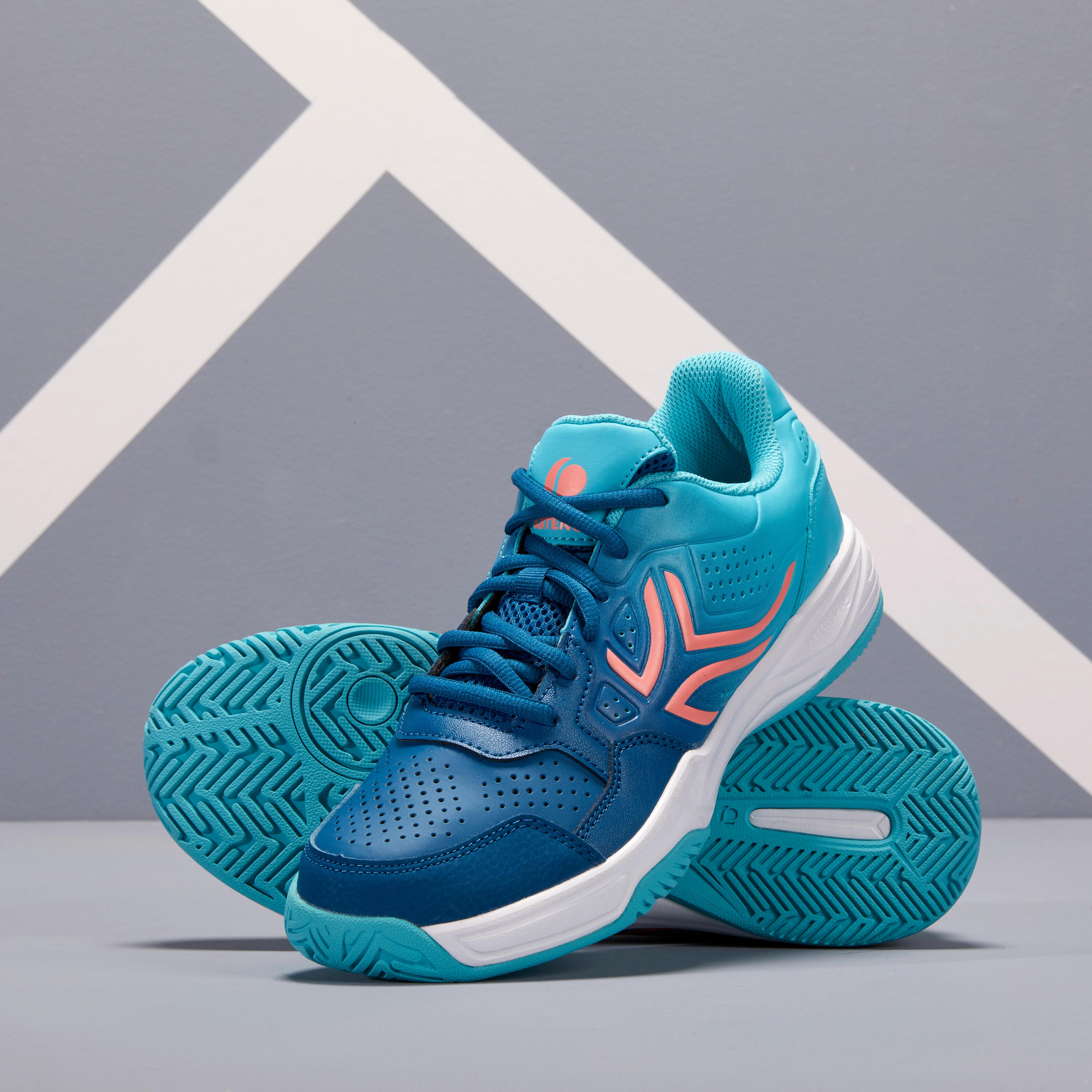 SABATILLES DE TENNIS DONA TS 190 TURQUESA  5/8