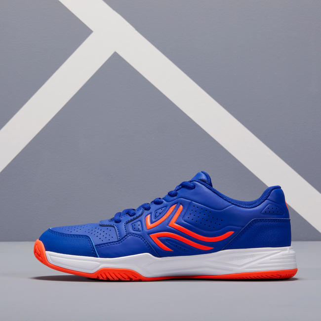 TS190 Multicourt Tennis Shoes Blue/Orange