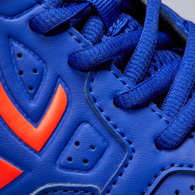 TS190 Multicourt Tennis Shoes Blue/Orange