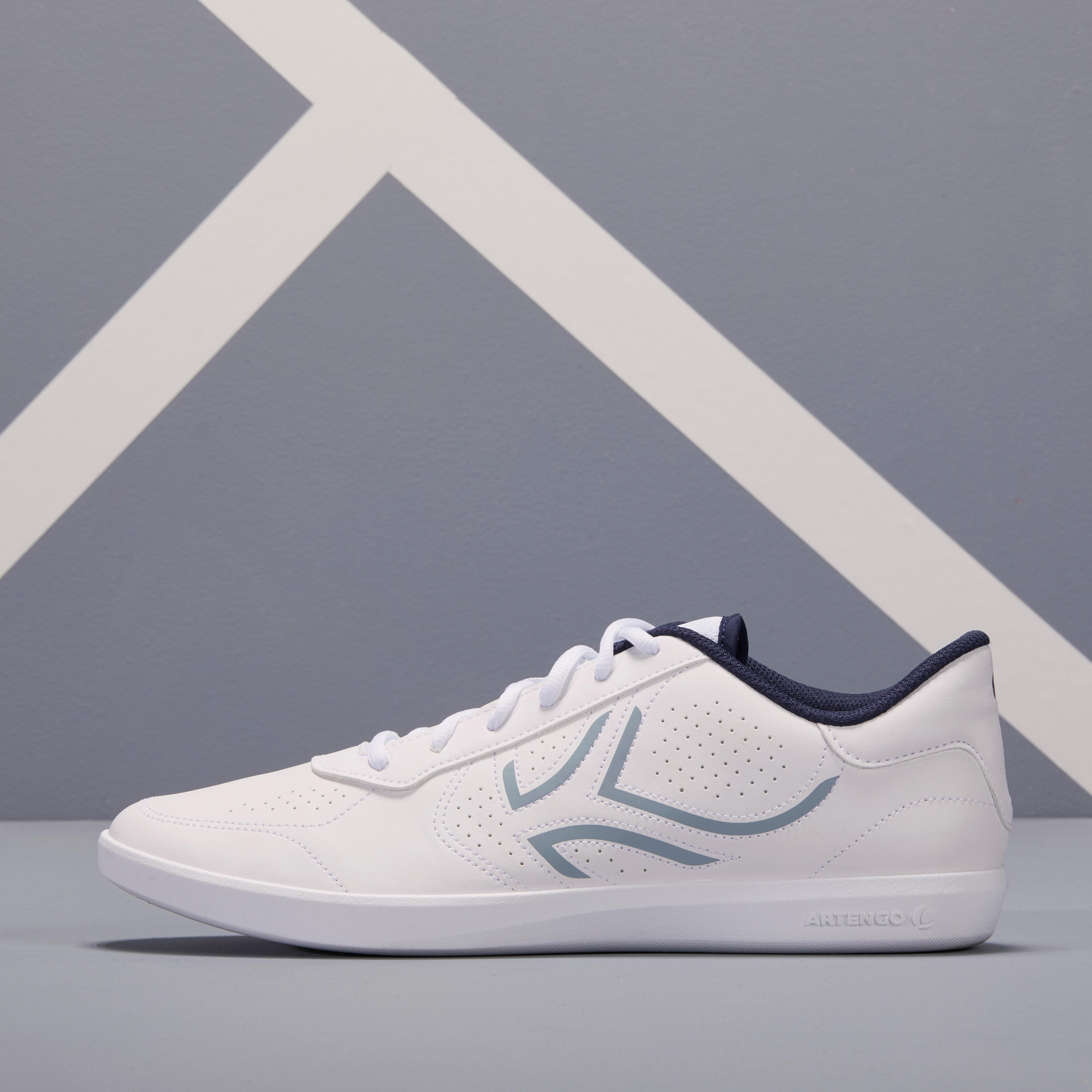TS100 Multicourt Tennis Shoes - White 6/10