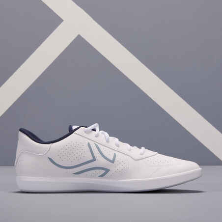 Zapatillas de tenis multiterreno hombre TS100 blanco