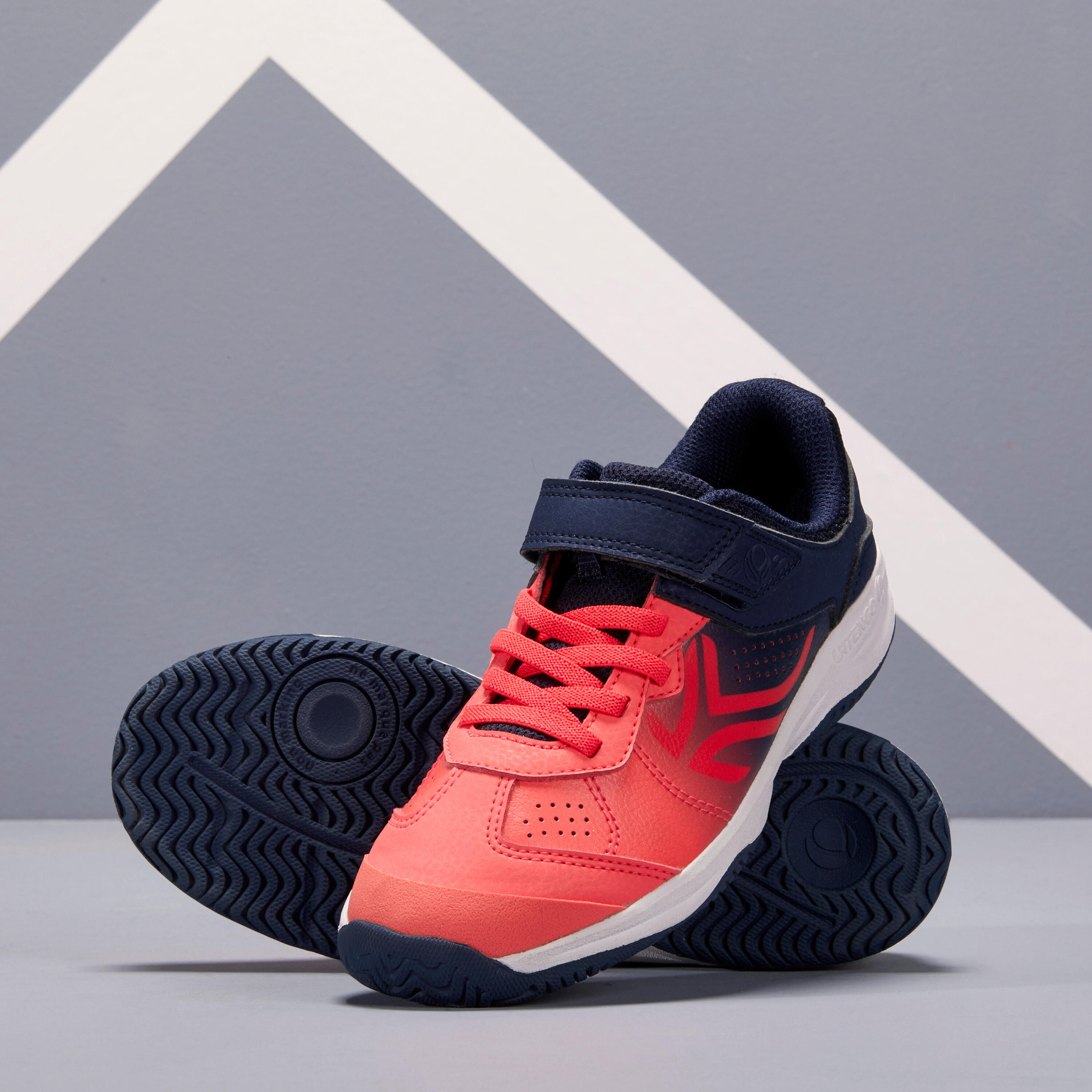 TS160 Kids' Tennis Shoes - Pink Gradient 6/8