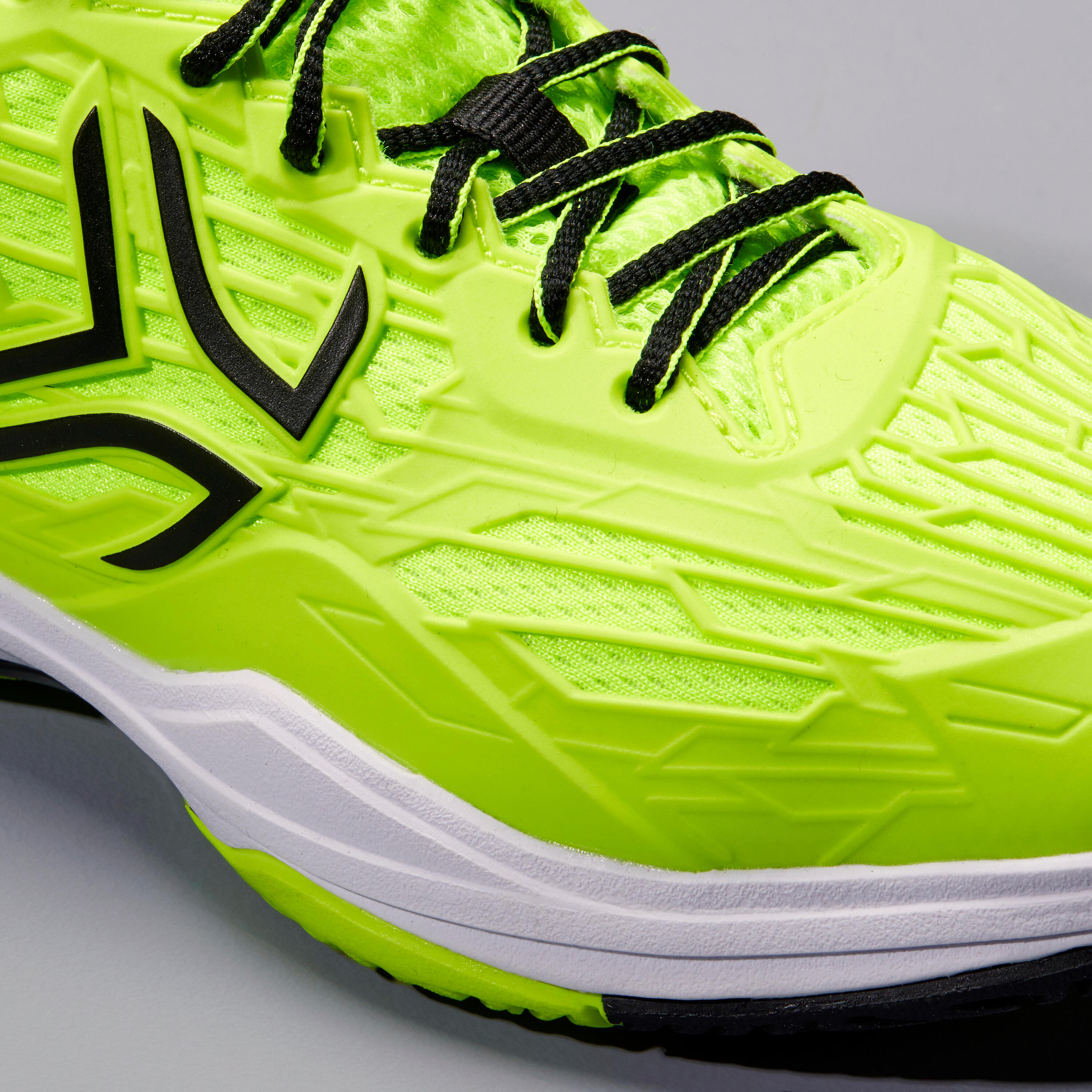 TS990 Kids' Tennis Shoes - Neon Yellow 8/14