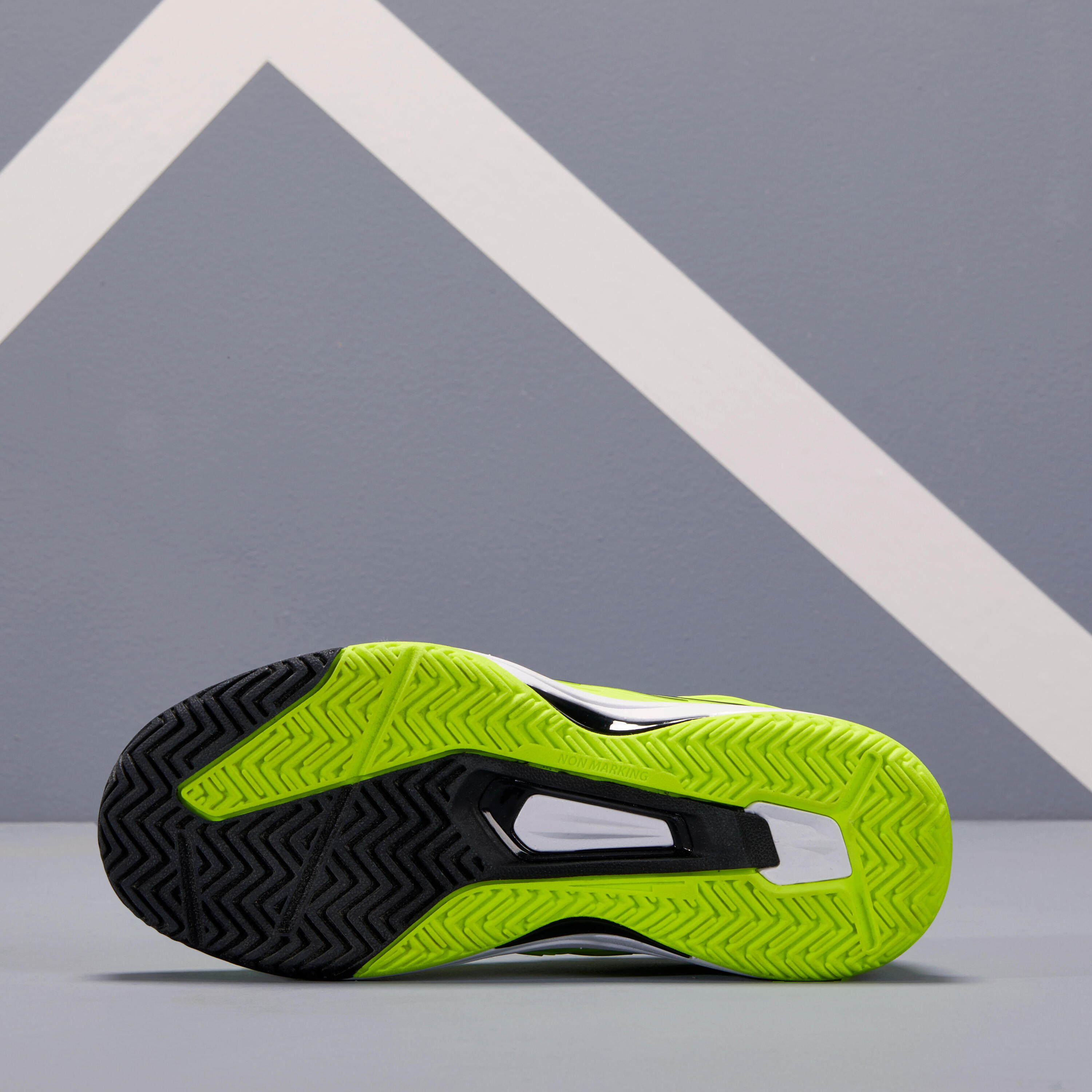 TS990 Kids' Tennis Shoes - Neon Yellow 4/14
