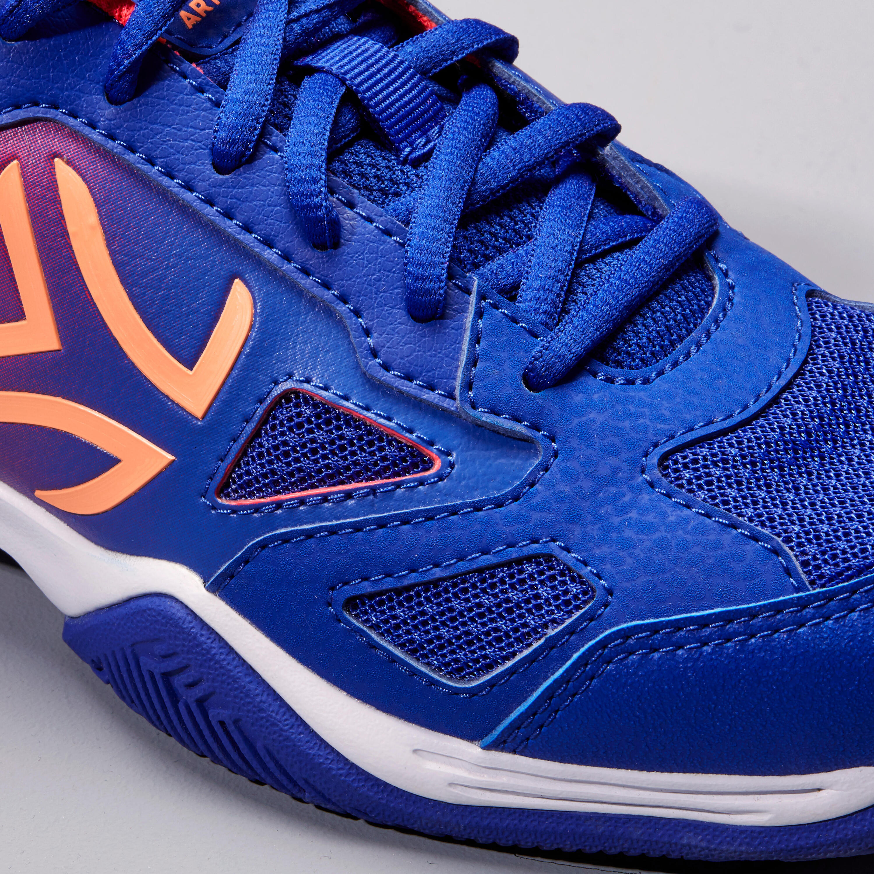 TS560 JR Kids' Tennis Shoes - Indigo/Pink 9/9