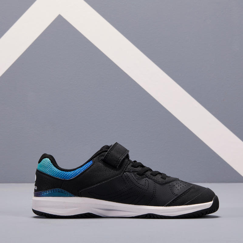 CHAUSSURES ENFANT TENNIS ARTENGO TS160 NOIRES BEETLE CHAUSSURES ENFANT TENNIS ARTENGO TS160 NOIRES BEETLE