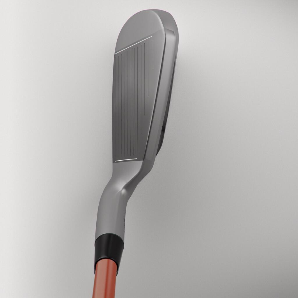 ŠTAP ZA GOLF IRON 9/PW ZA DEŠNJAKE ZA DECU UZRASTA OD 8 DO 10 GODINA INESIS