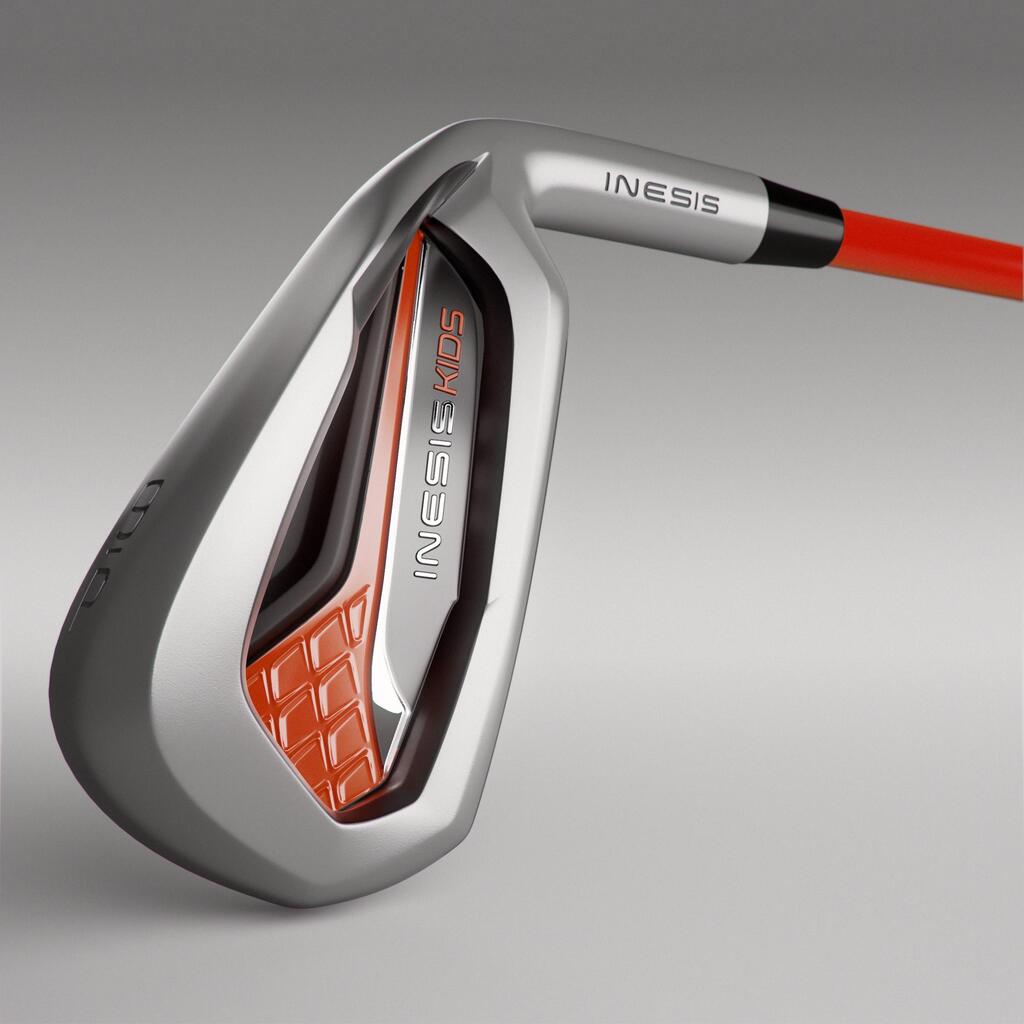 ŠTAP ZA GOLF IRON 9/PW ZA DEŠNJAKE ZA DECU UZRASTA OD 8 DO 10 GODINA INESIS