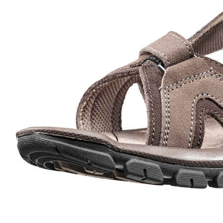 NH120 men’s country walking sandals - brown